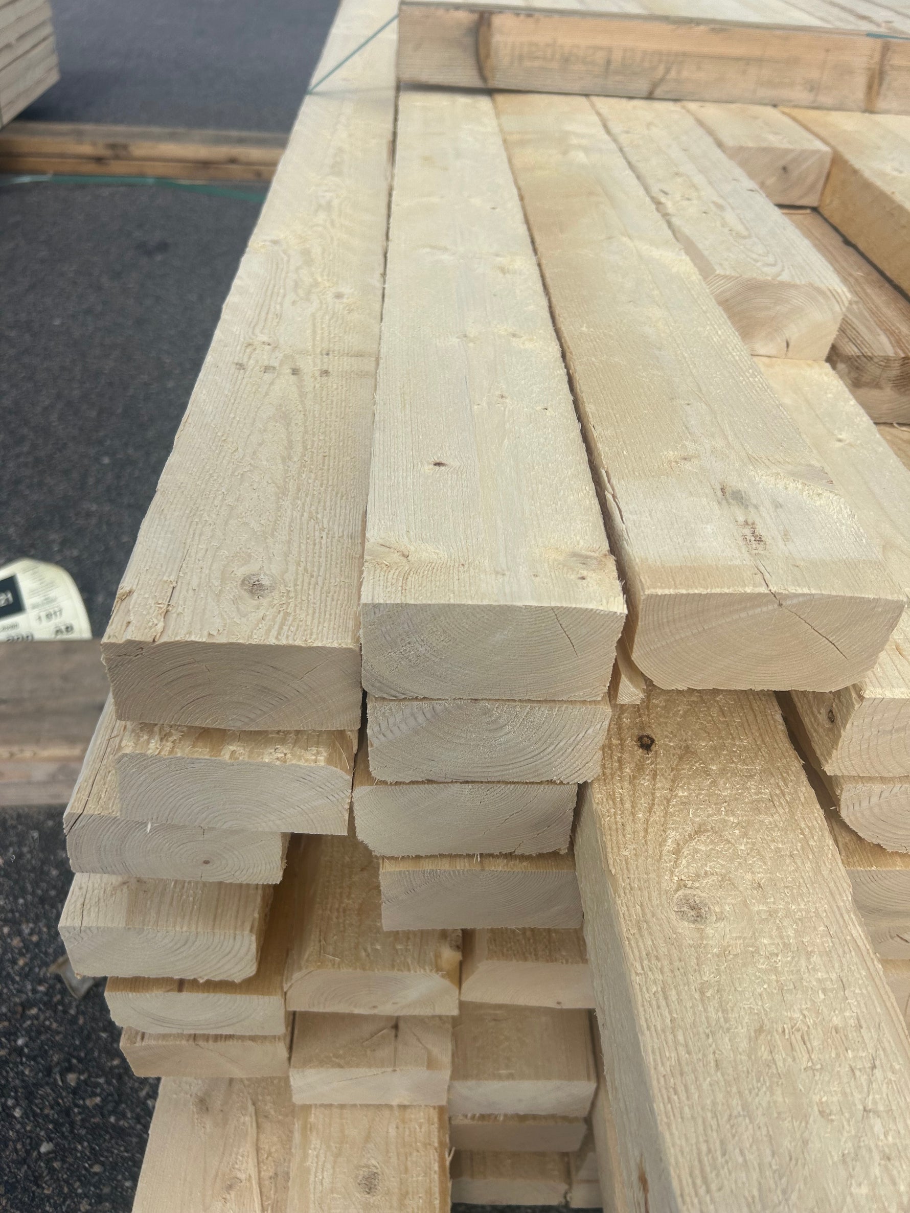 Paket Reglar 45x90mm 2,70-3,90m 144st Ohyvlat