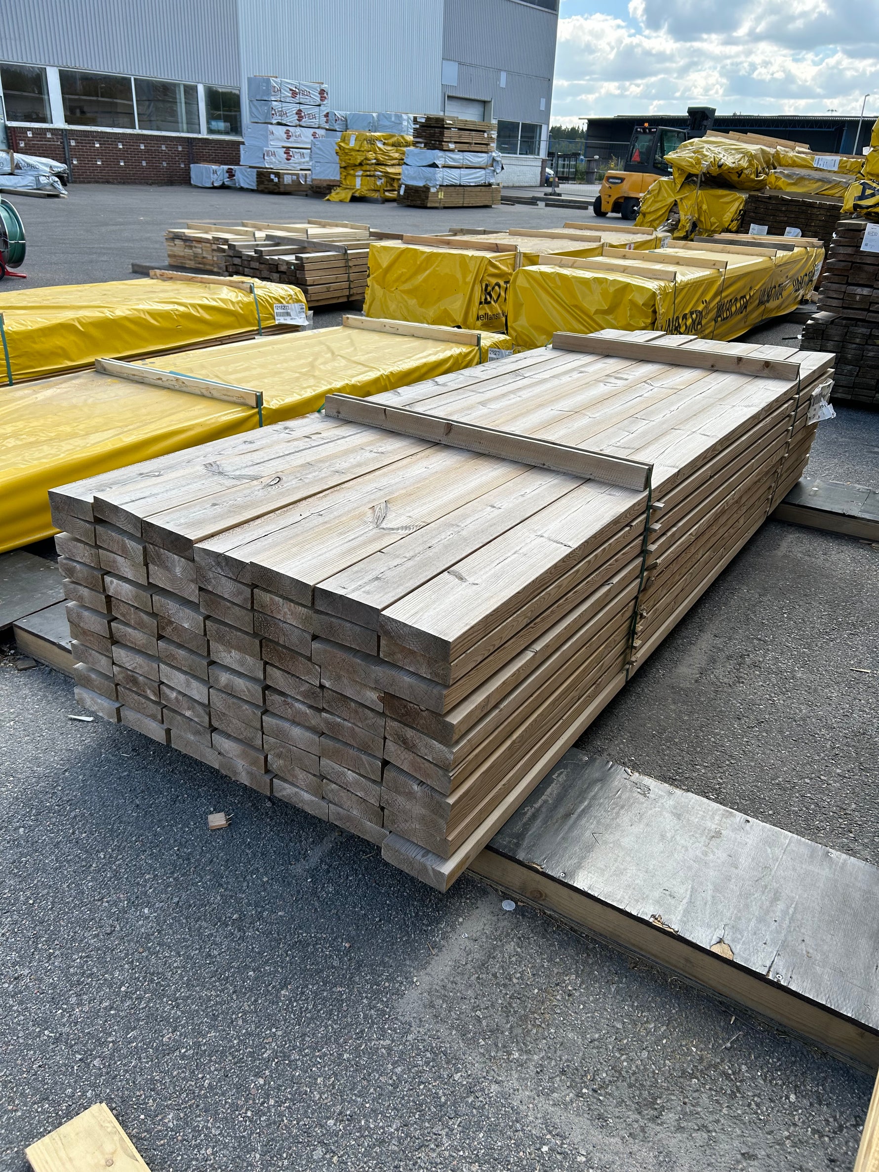 Paket Tryckimpregnerade Reglar 45x145mm 3,00m 70st