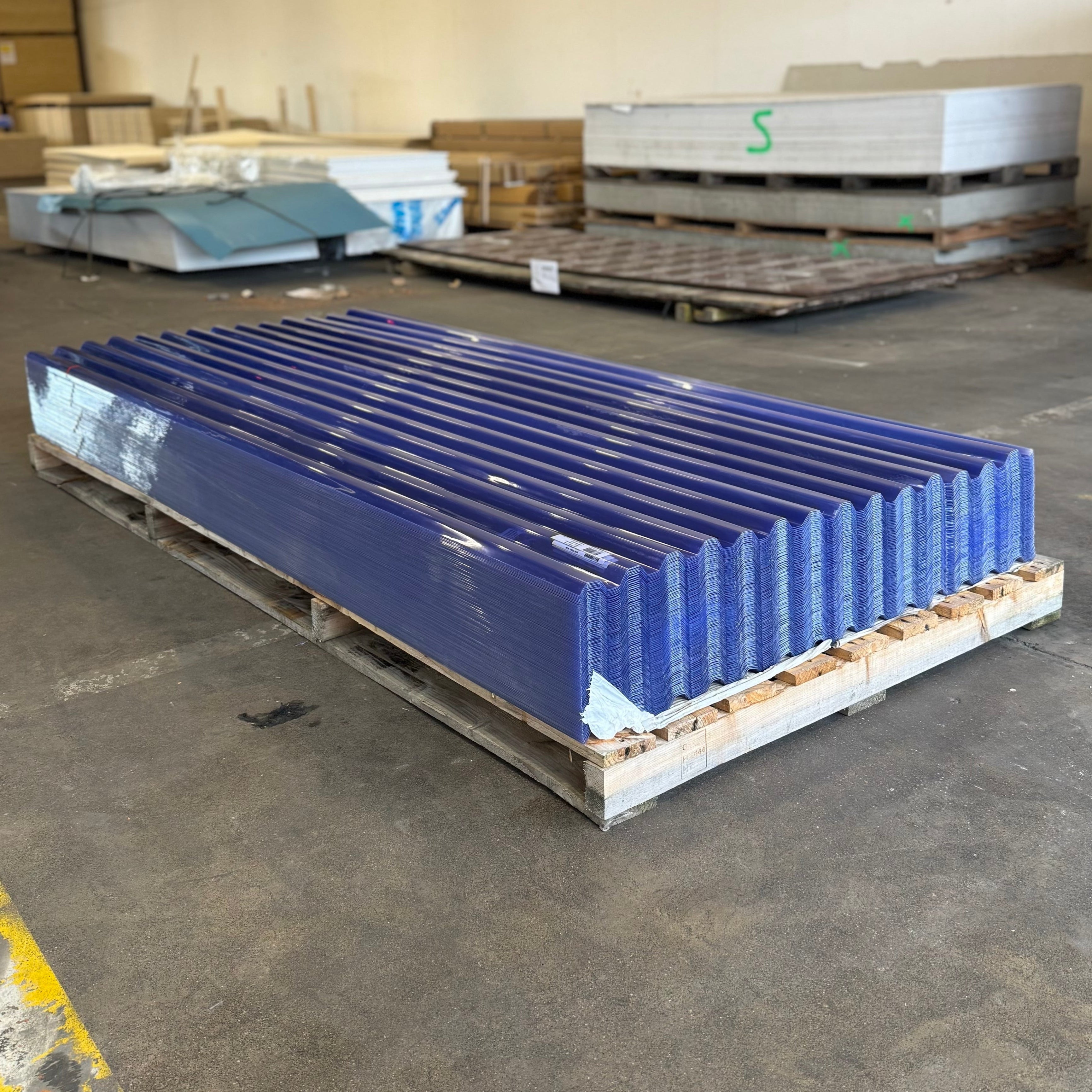 Takplast Korrugerad PVC Klar 0,9mm