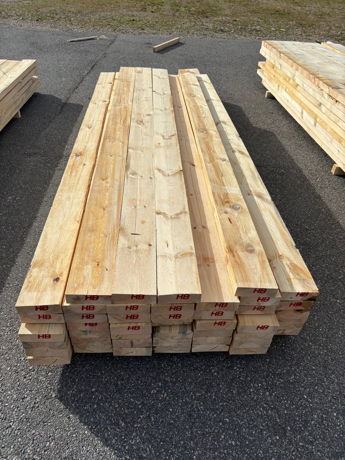 Paket Ohyvlade Reglar 47x150mm (3,00–3,60m) 46st (Fukt)