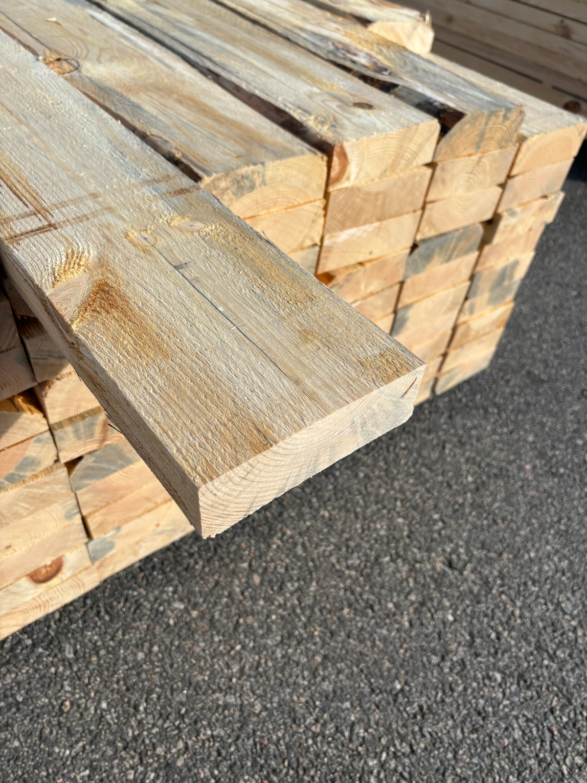 Paket Ohyvlade Reglar 47x150mm (3,00–3,60m) 70st (Fukt)