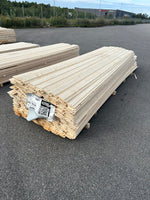 Paket Spårpanel 22x120 mm – 3,60–4,20 m (Andra sortering)