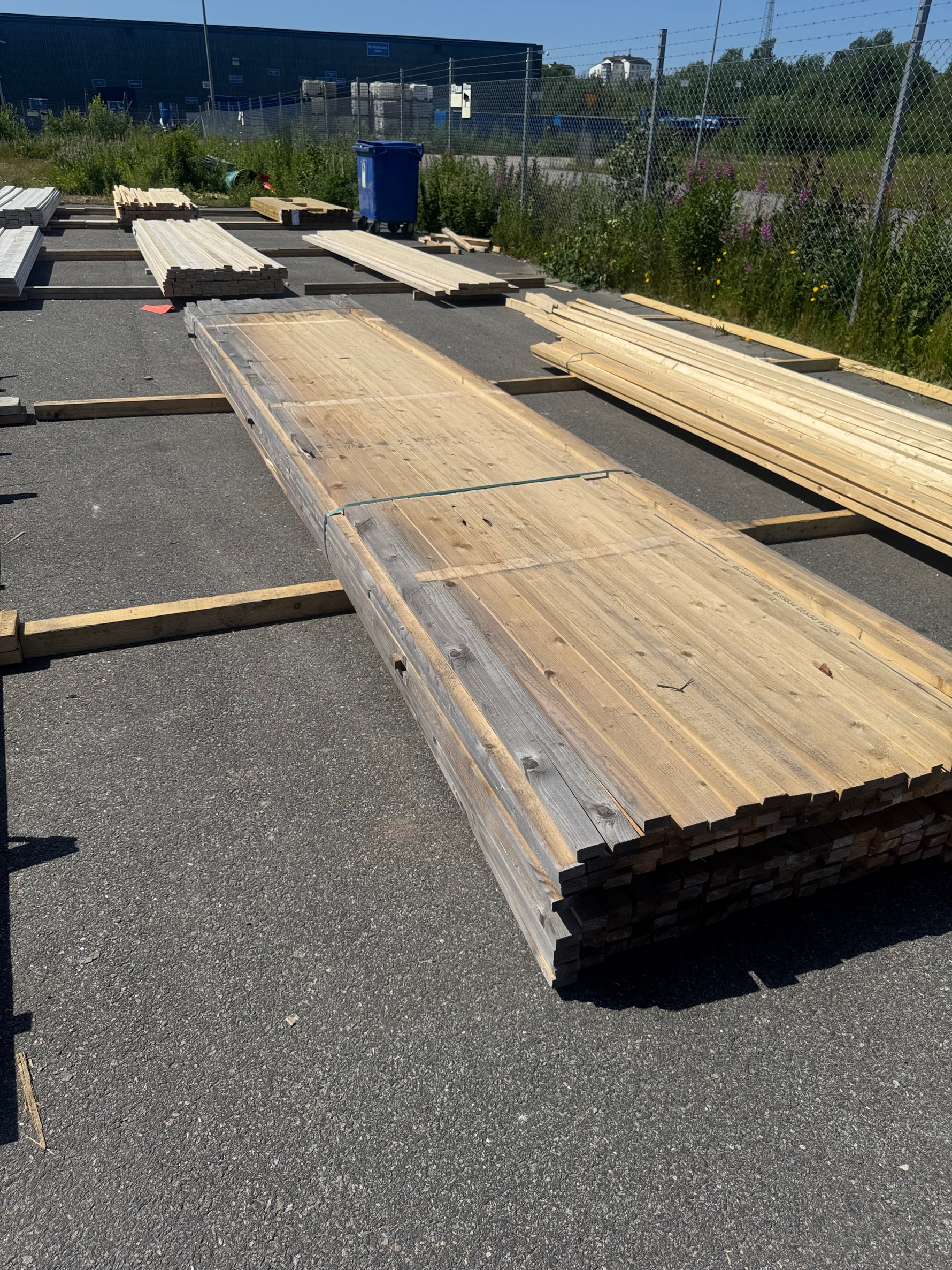 Paket Läkt 25x50 mm, 190 st 5,40 m Vattenskadat