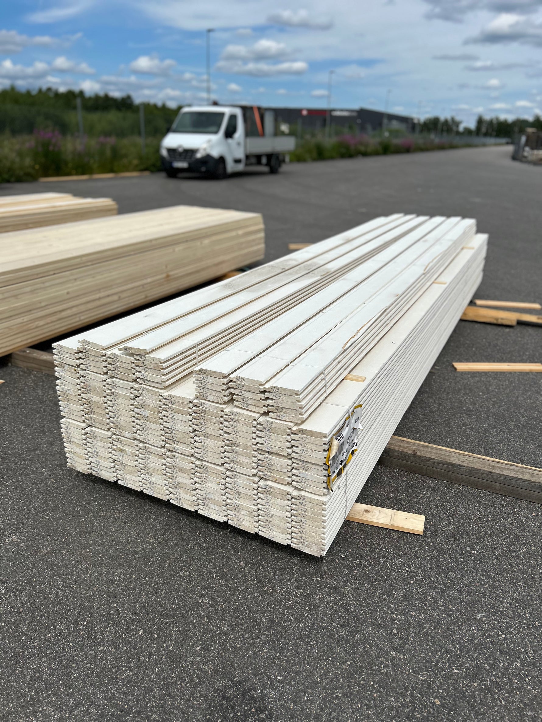 Paket Enkelfas Halvspont 22x120mm 4,20m 196st Mellanstruken
