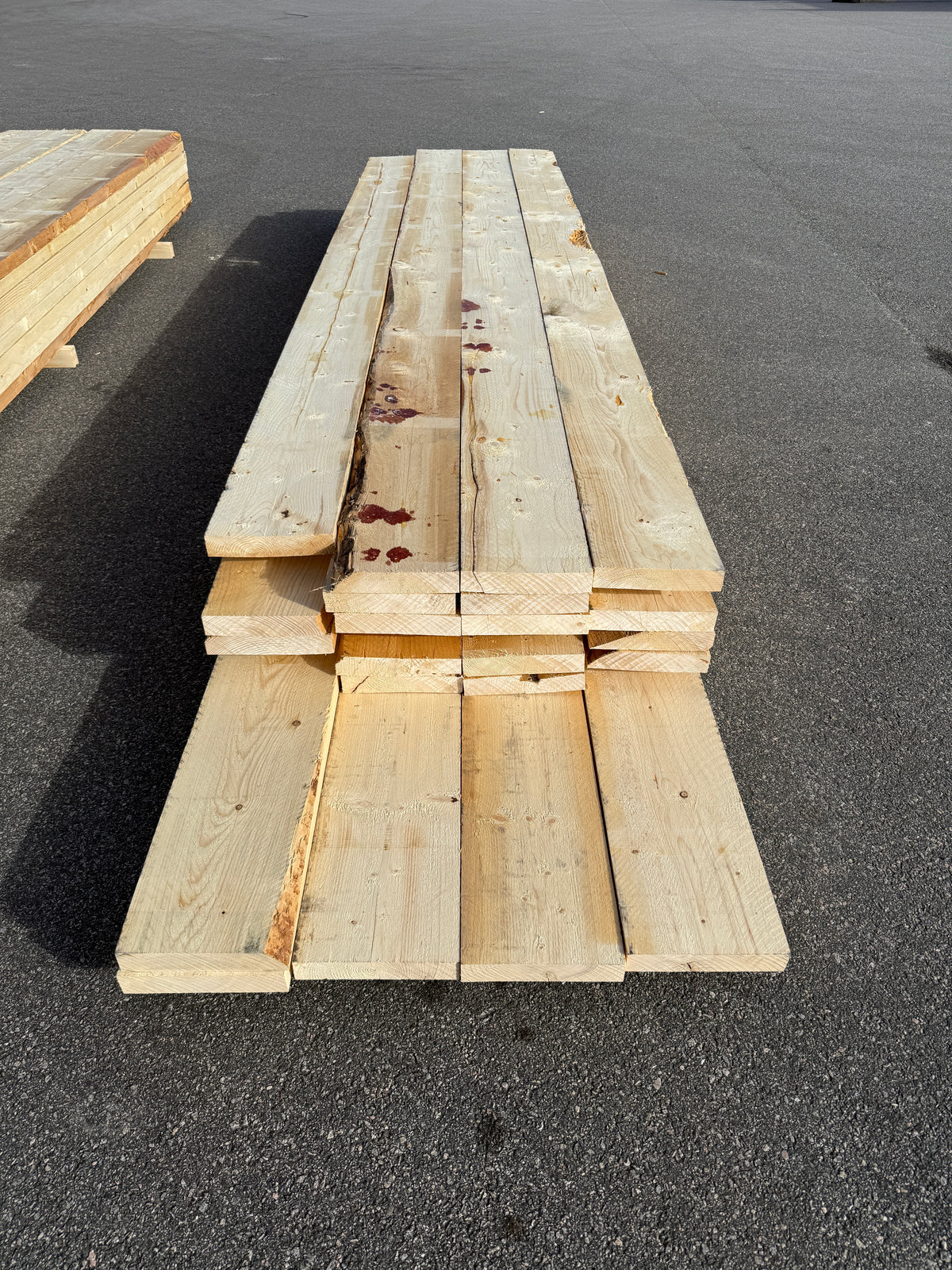 Paket Ohyvlade Reglar 47x250mm (3,90–4,80m) 28st
