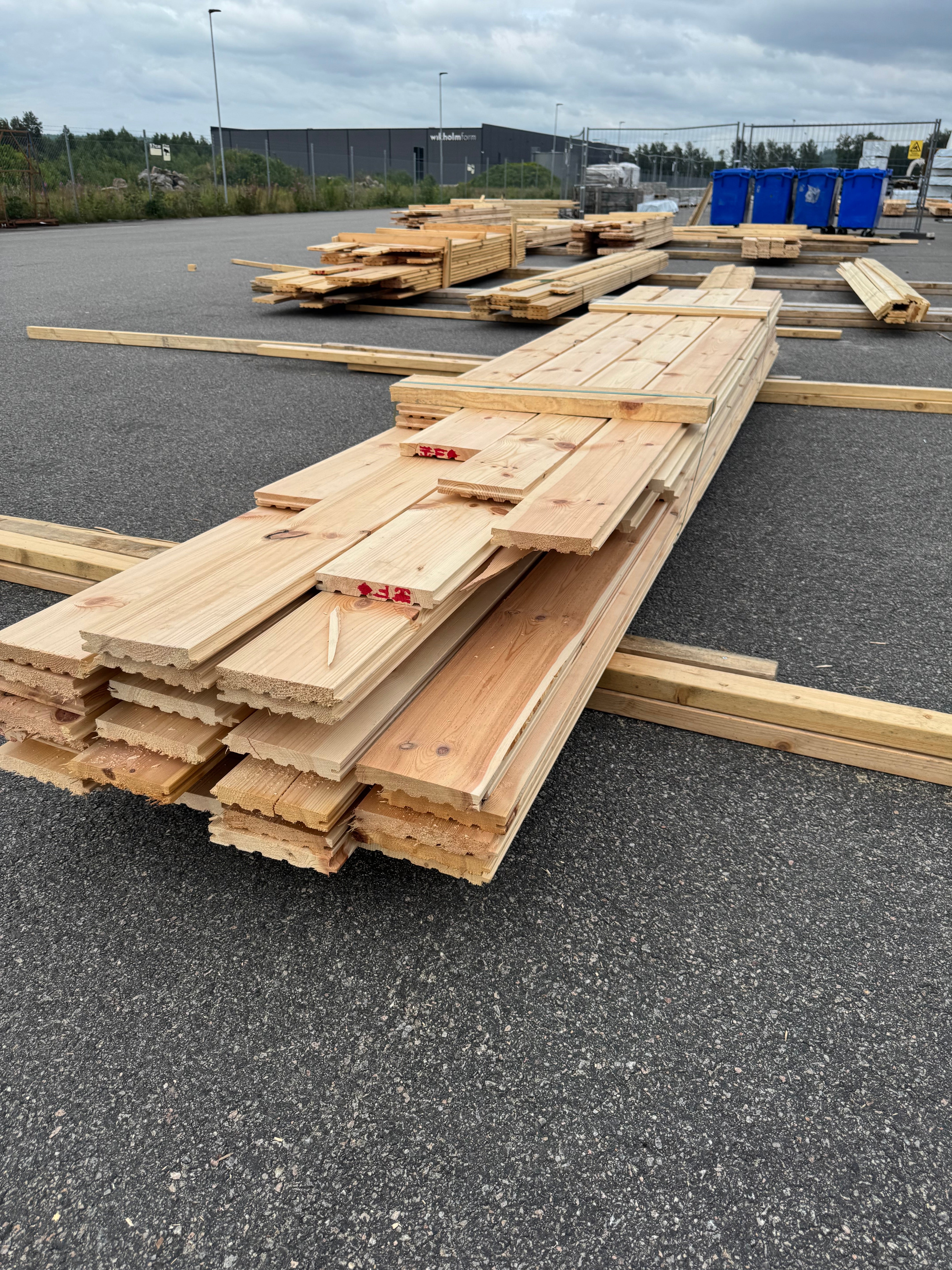 Paket Golv – 27 mm (170 & 190 mm bredder) – 48 st (2,95–4,20 m)