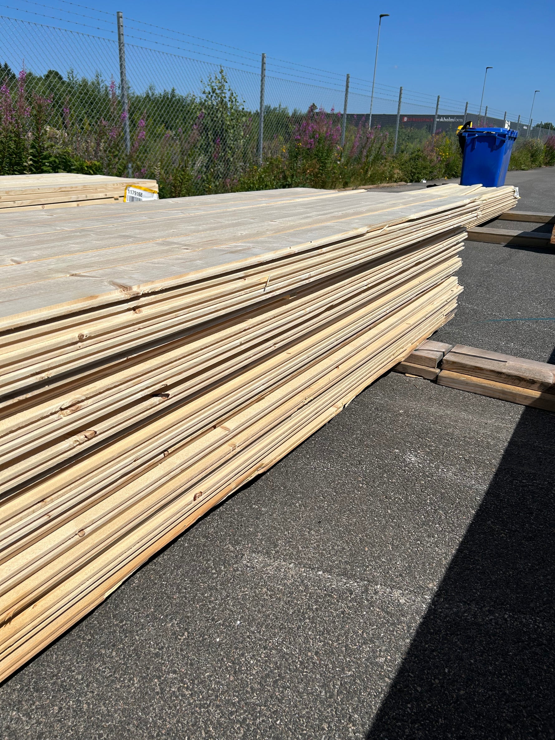 Paket Enkelfas Ändspont 22x145mm 3.60m 175st Obehandlade