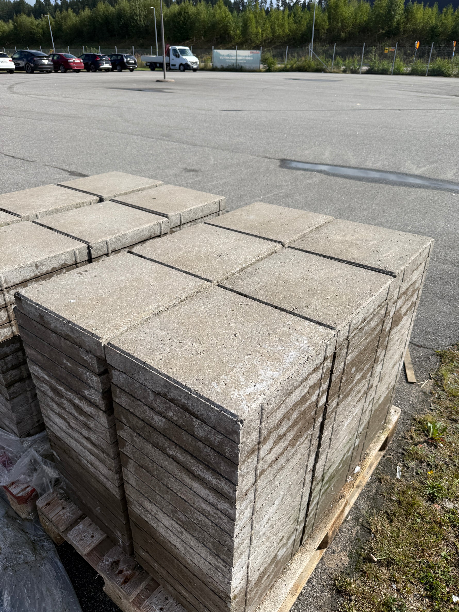 Marksten S:t Eriks 50x350x350 mm – Slät Grå