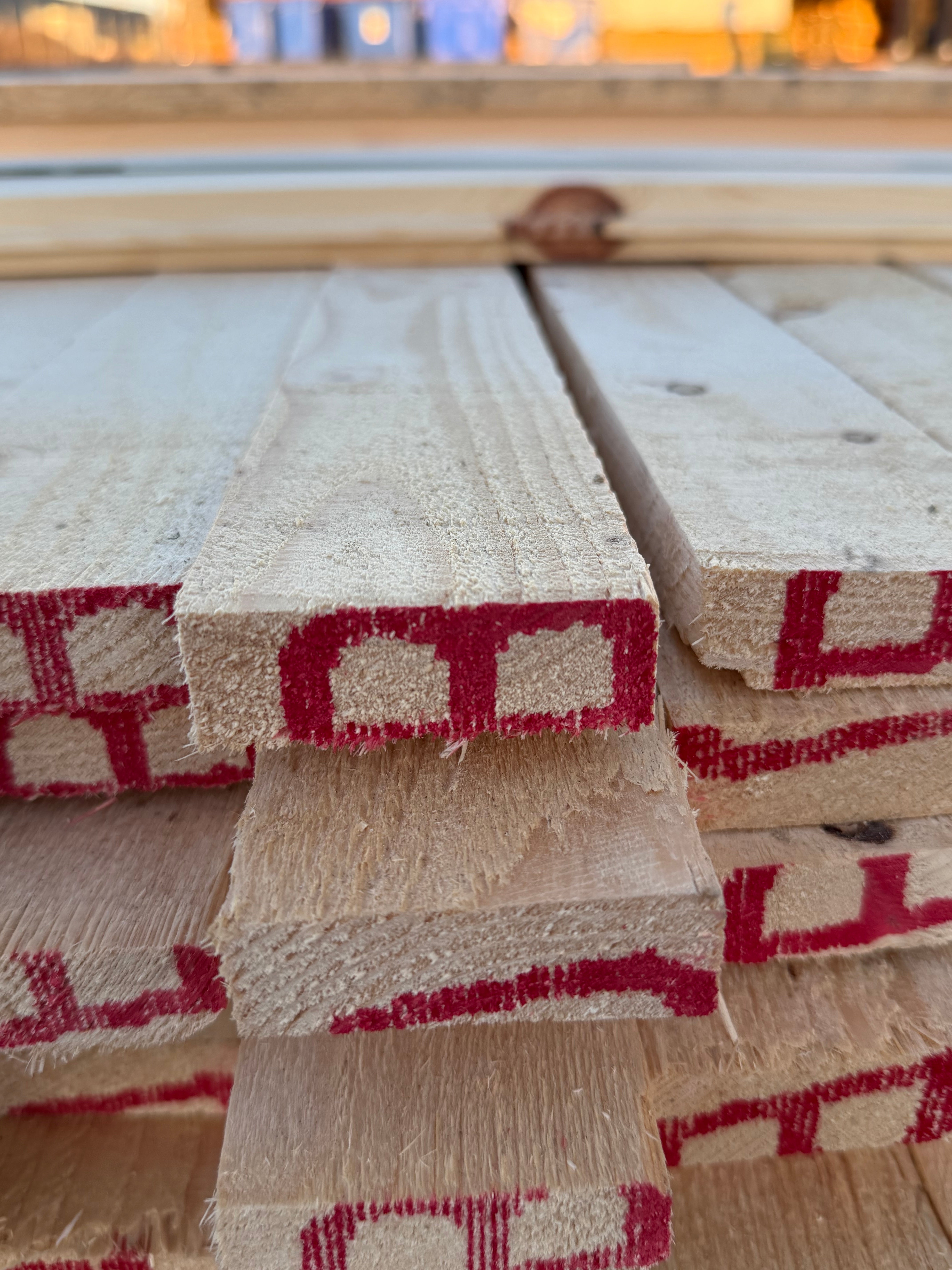 Paket Brädor 19x63mm – 120 st (4,20 m, gran, ohyvlad/råsågad)