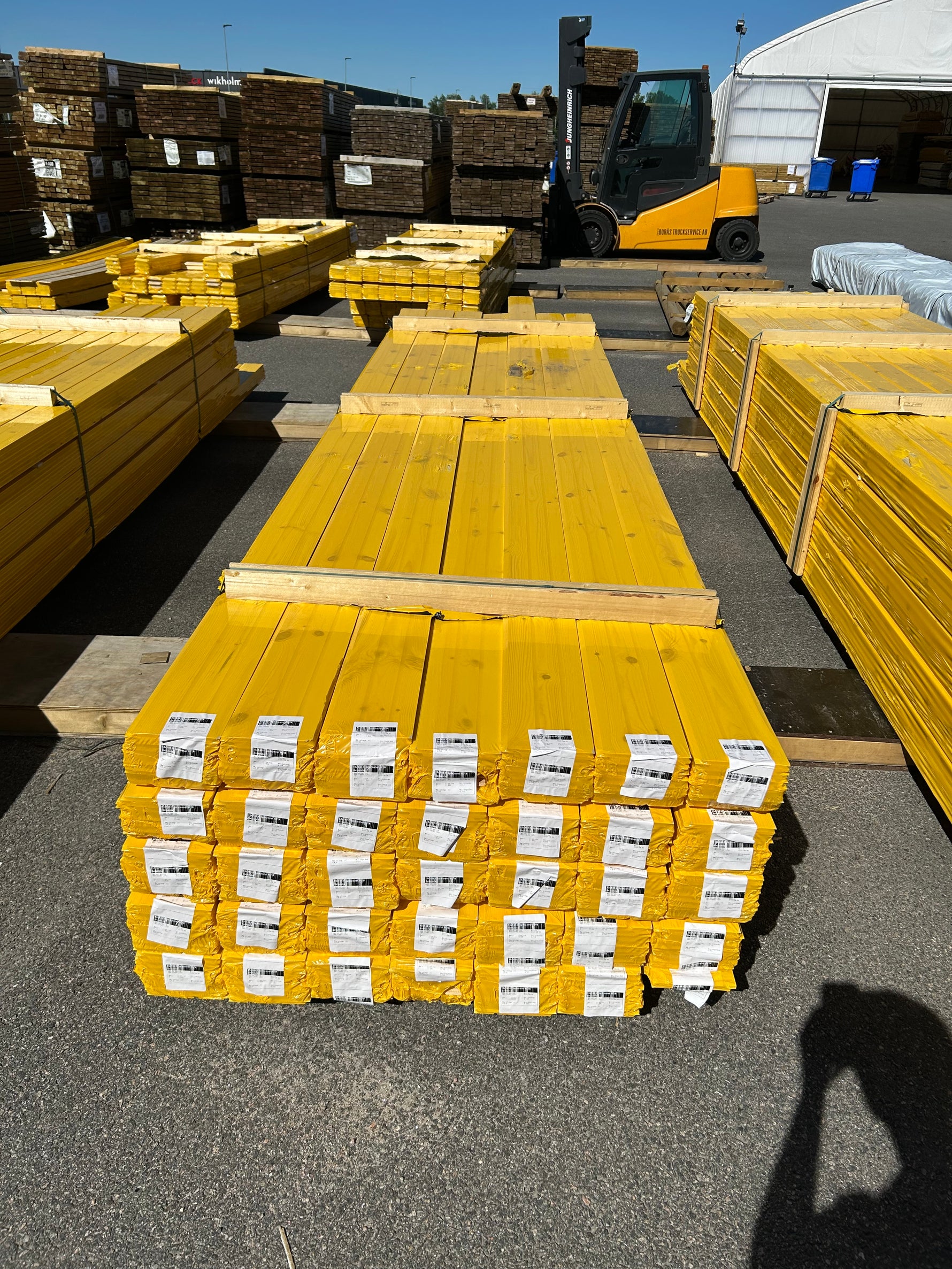 Parti Spårpanel 13x145mm Furu, 139,2kvm 4.13–4.78m (Sekunda)