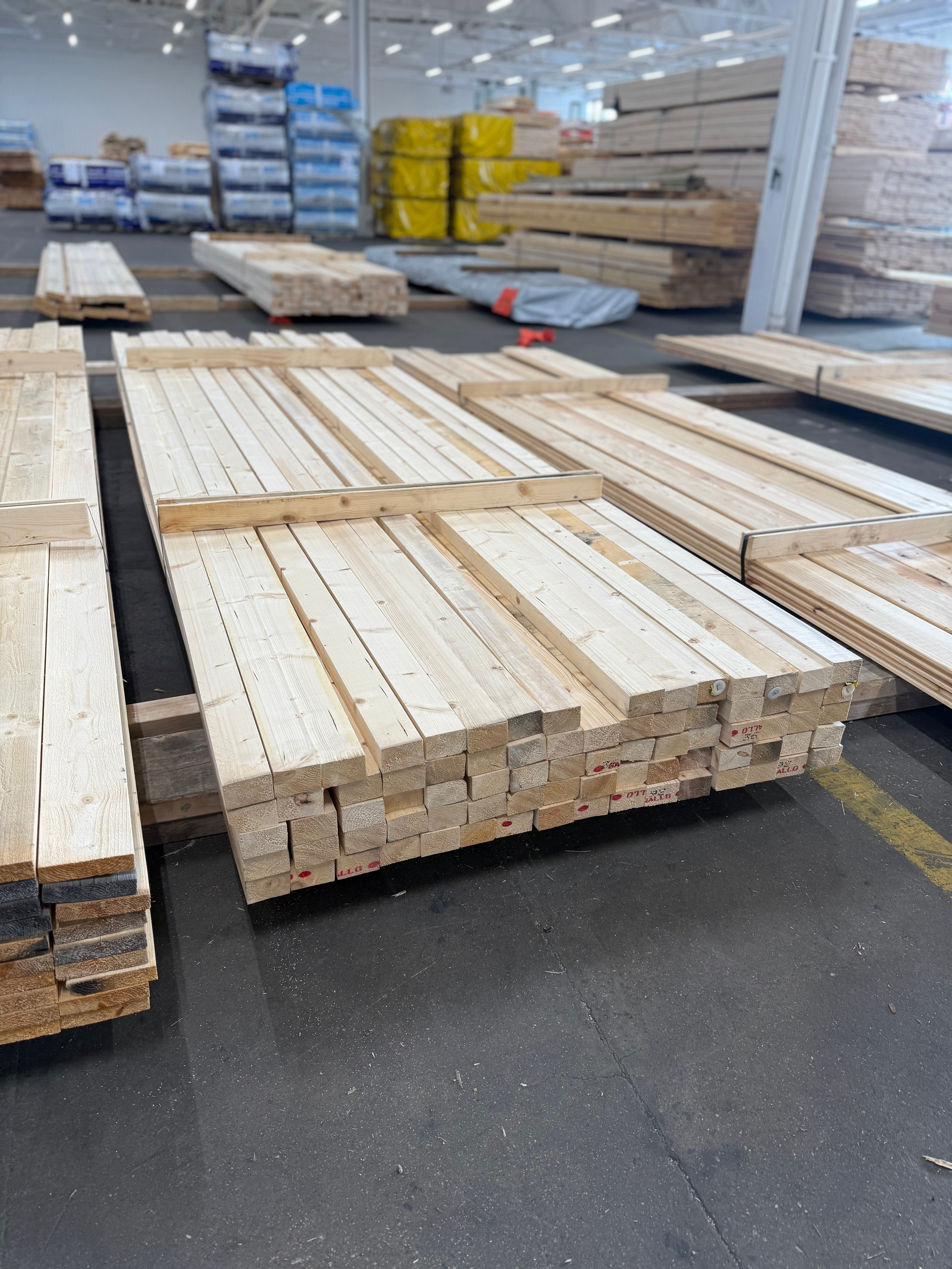 Paket Reglar 40x60mm 77st 3.60m