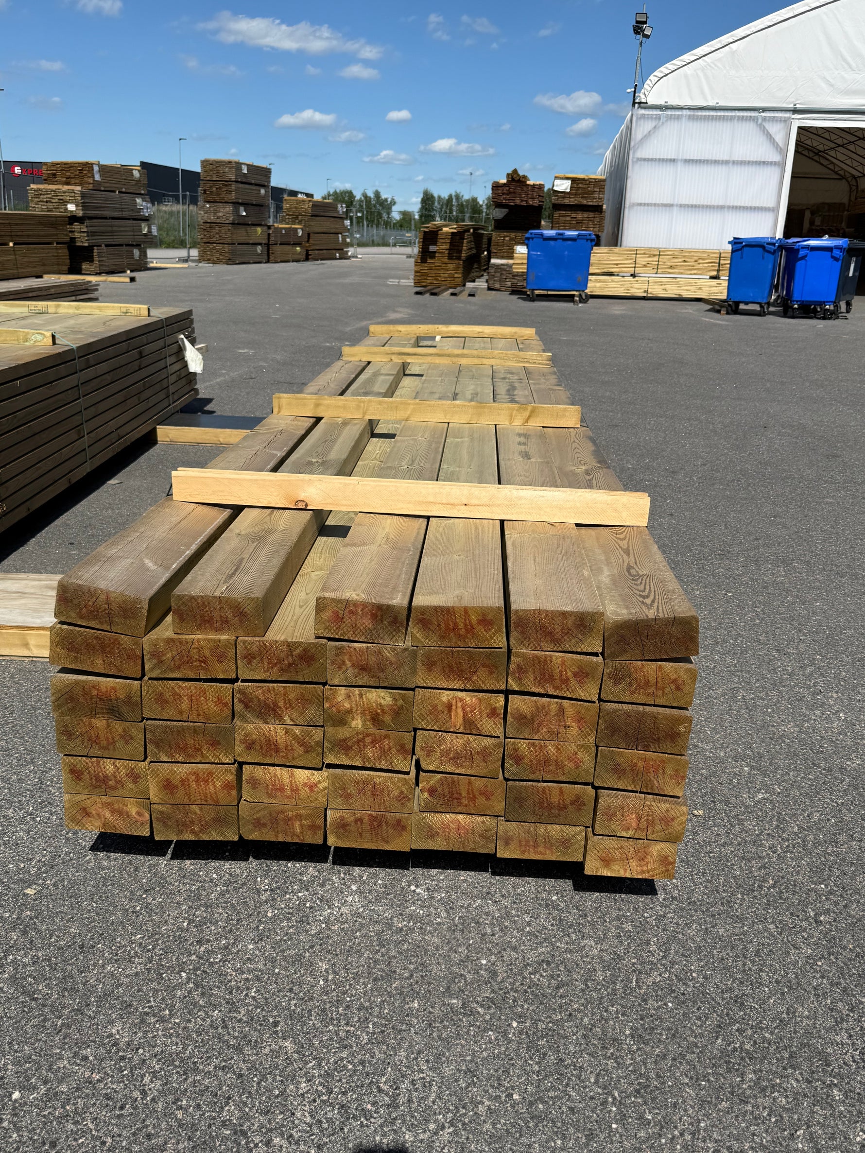 Paket ohyvlade Reglar 70x145mm 41st 4.80m (NTR A)