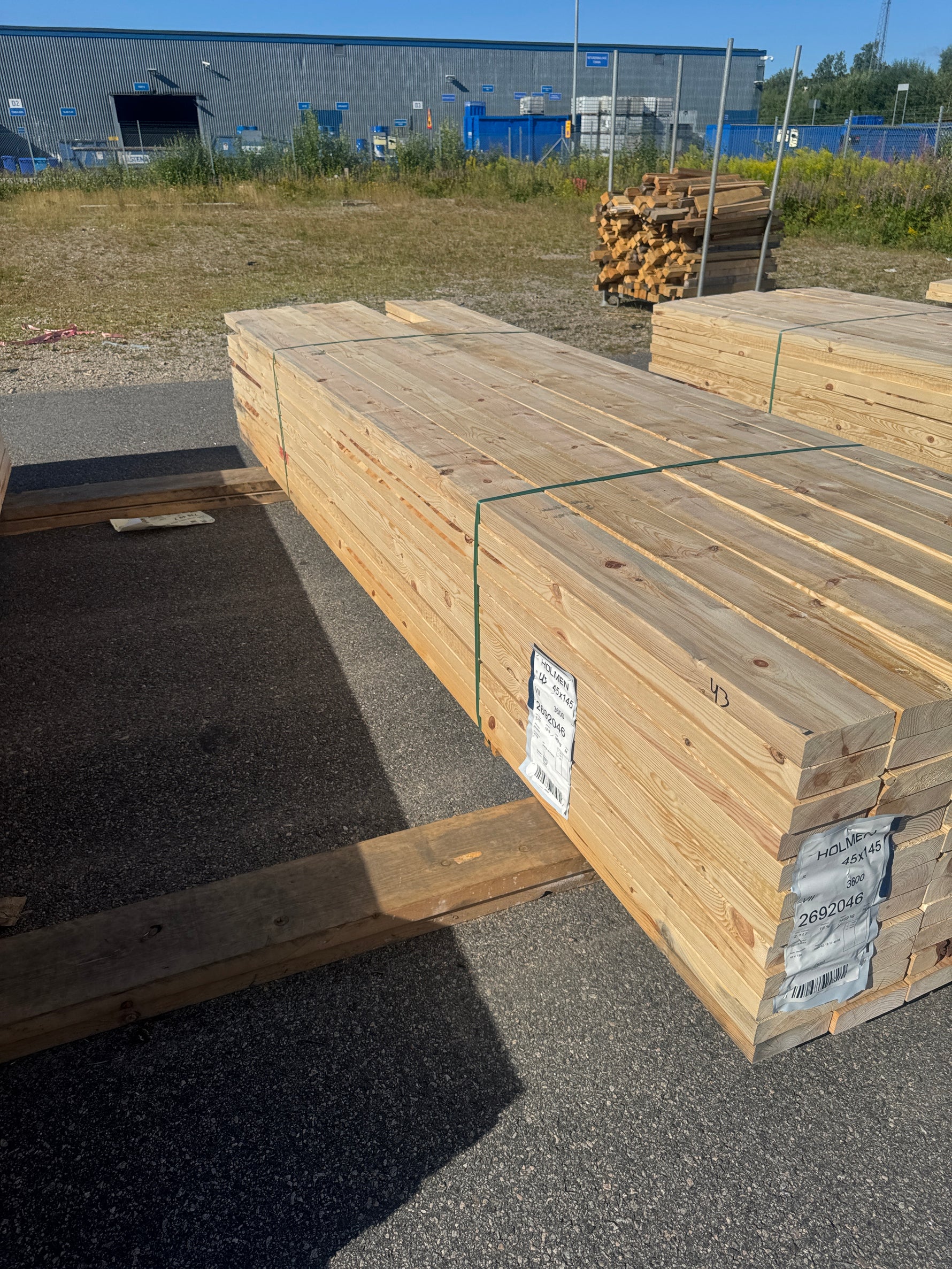 Paket Reglar 45x145mm 3,00-3,60m 84st
