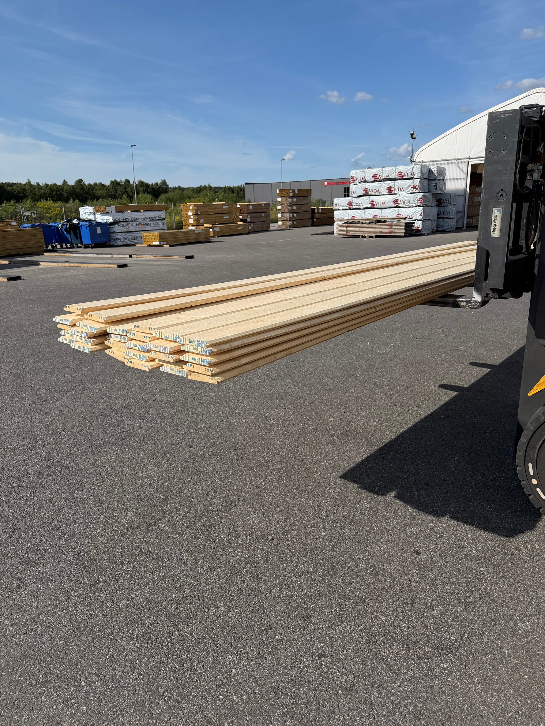 Paket Ytterpanel Dubbelfas 22x145mm 4.20m 29 st