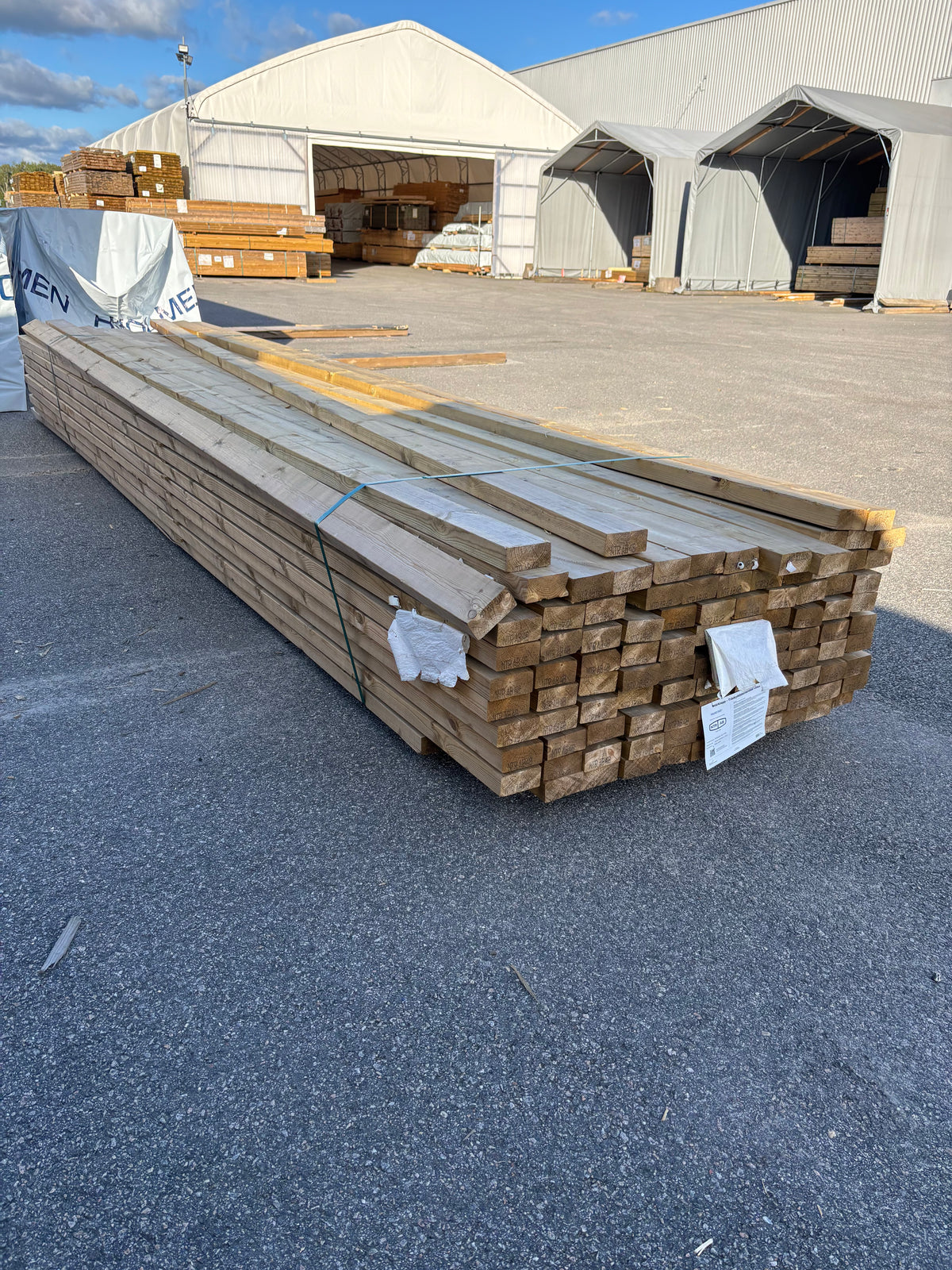 Paket Tryckimpregnerade Reglar 45x95mm 4,80m NTR-AB C24, 103st