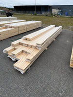 Parti Golv Borstat 25x160mm Furu 60,58m² Ekonomi – Brun Hårdvaxolja
