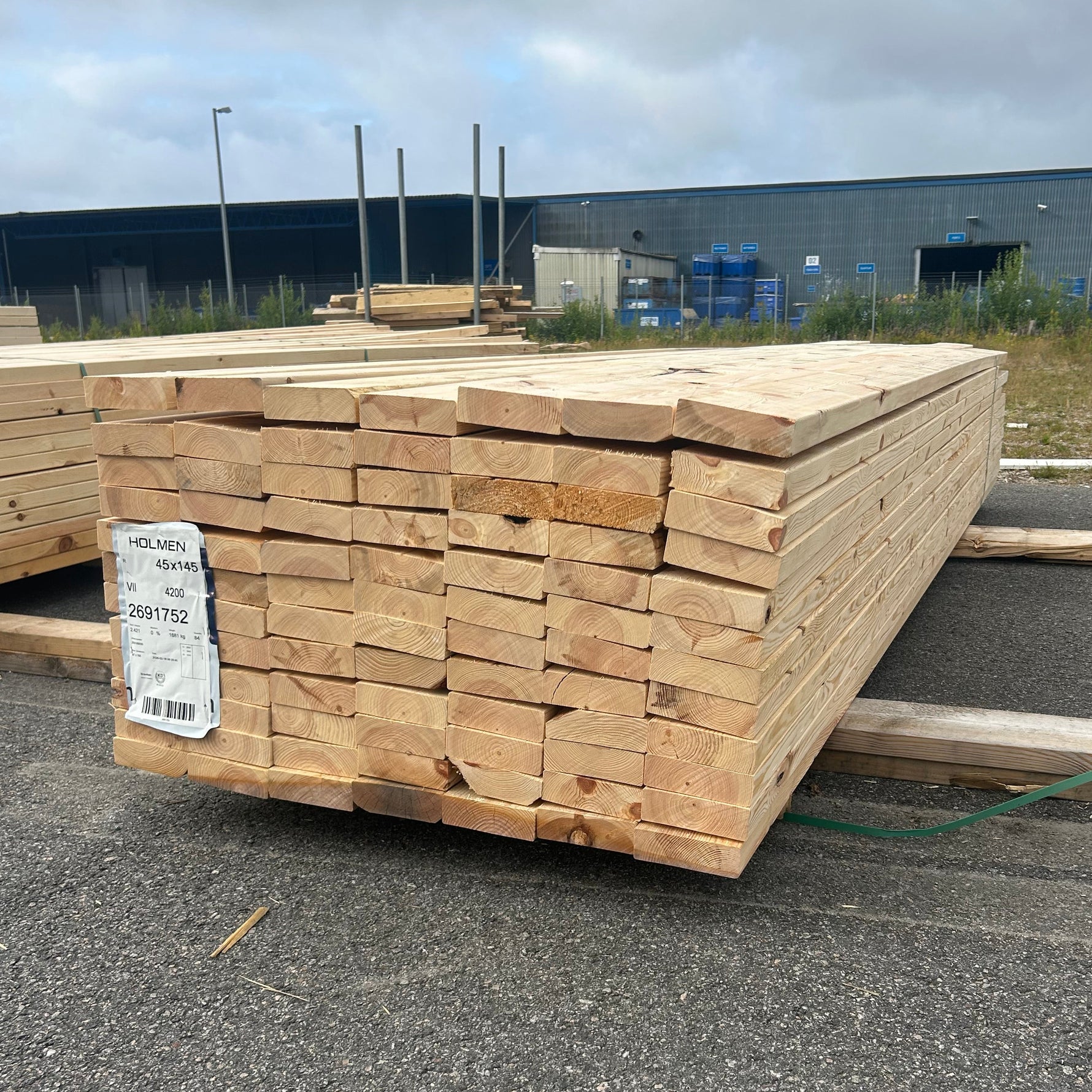 Paket Reglar 45x145mm 3,60-4,20m 84st
