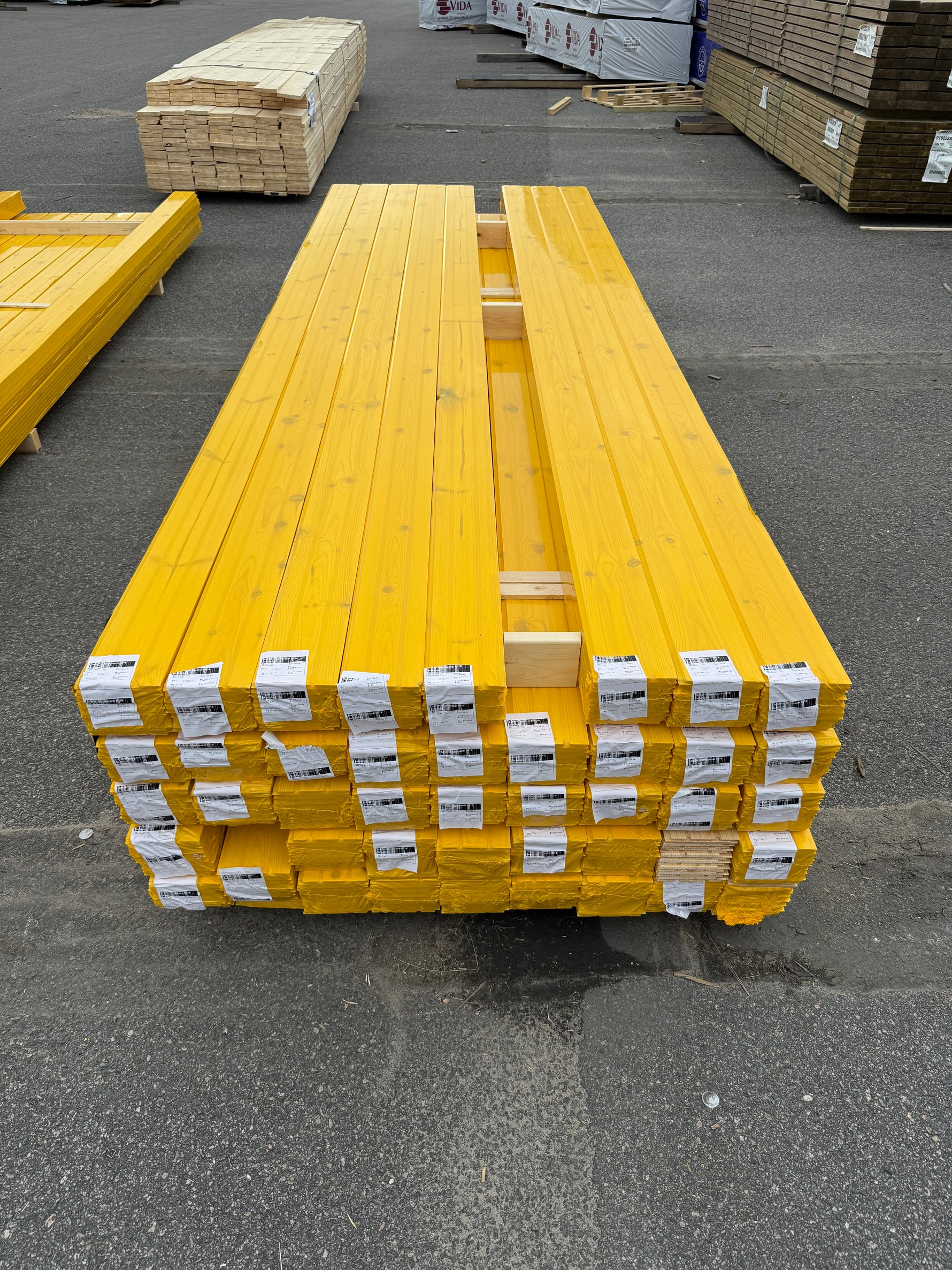 Parti Spårpanel 13x120 mm – Furu 2.90-4.80m (Sekunda) 135,4kvm