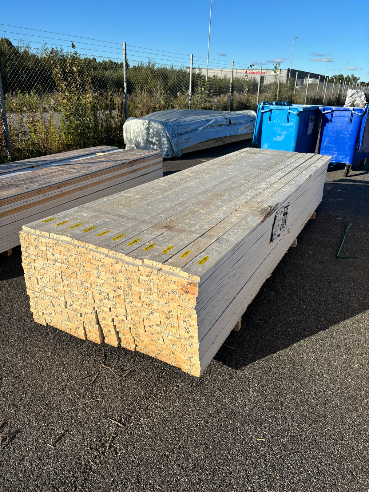 Paket Finsågade Brädor 22x95mm 3,60m 286st Mellanstrukna