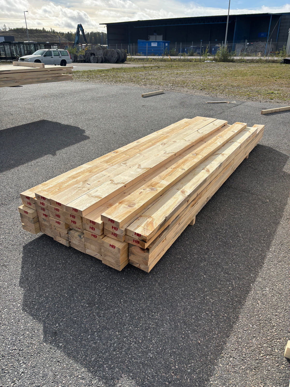 Paket Ohyvlade Reglar 47x150mm (3,00–3,60m) 46st (Fukt)