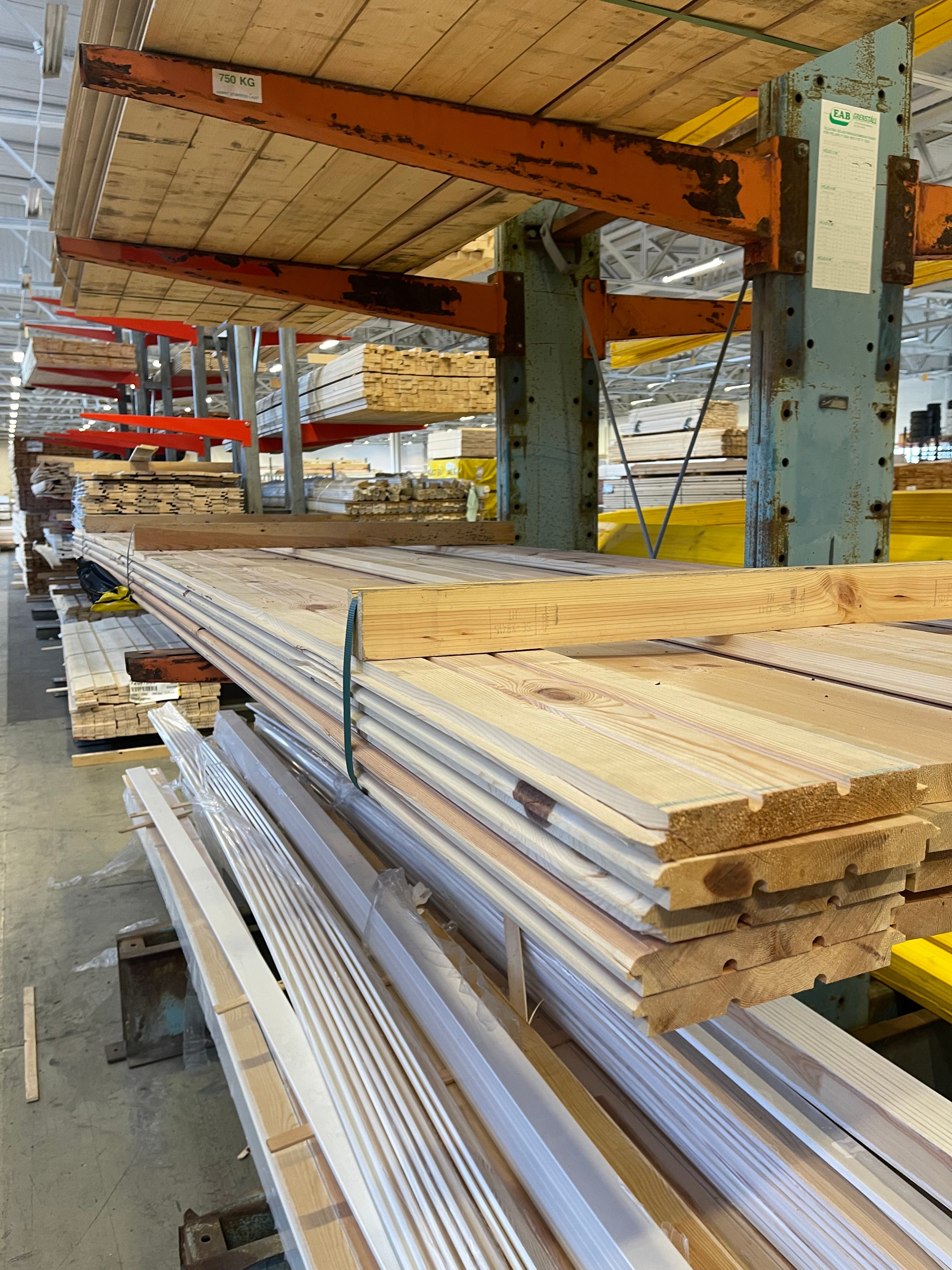 Paket Lockstatak/Lockpanel 24x195 Furu