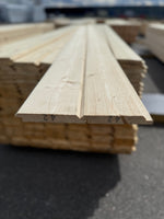 Paket Ytterpanel Dubbelfas Fals 22x145mm 4.20m – 175st (Obehandlad)