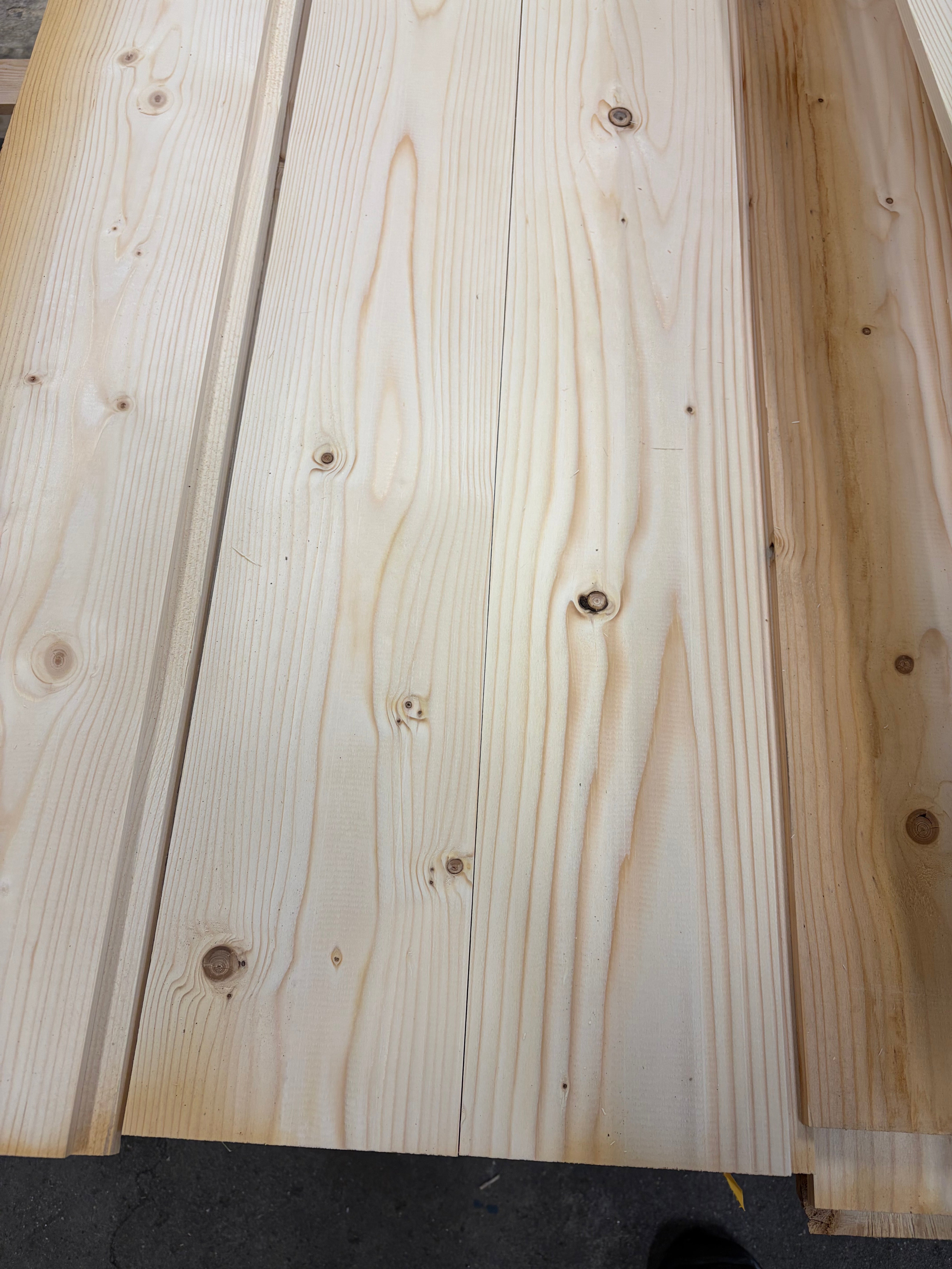 Paket Ytterpanel 21×160 – 88 st (5.40 m) Obehandlad