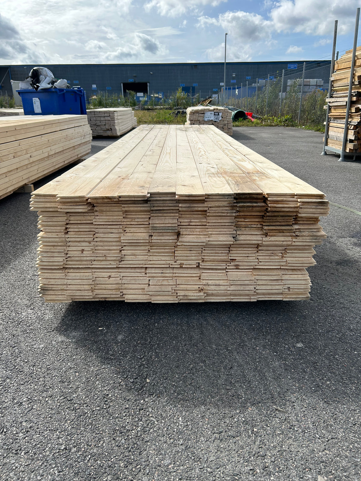 Parti Råspont 20x120 mm – 4,80m 220st (Fuktskadat)