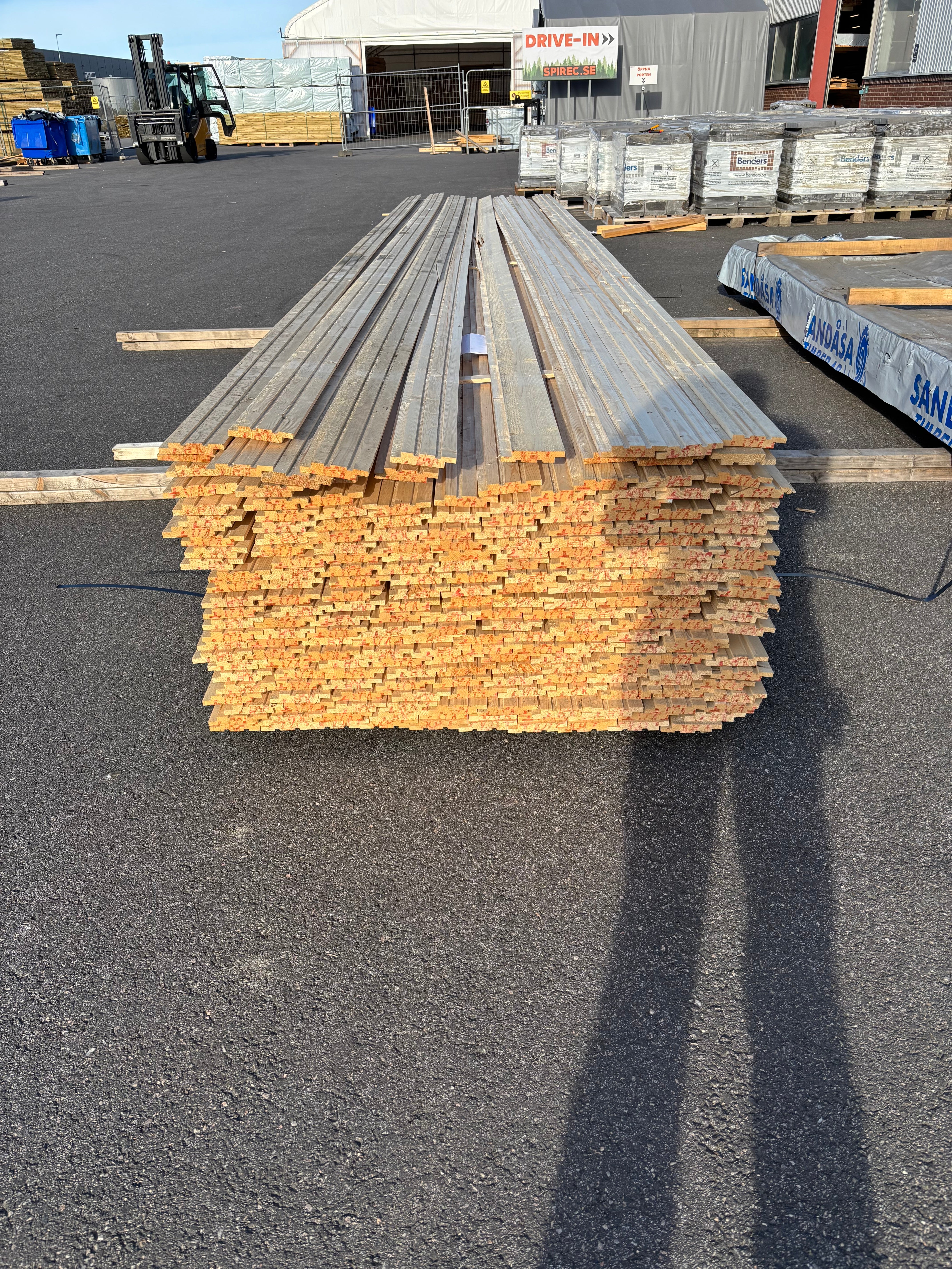 Paket Uppsala­panel 21x115mm – 224 st 5,40 m (gran, obehandlad)