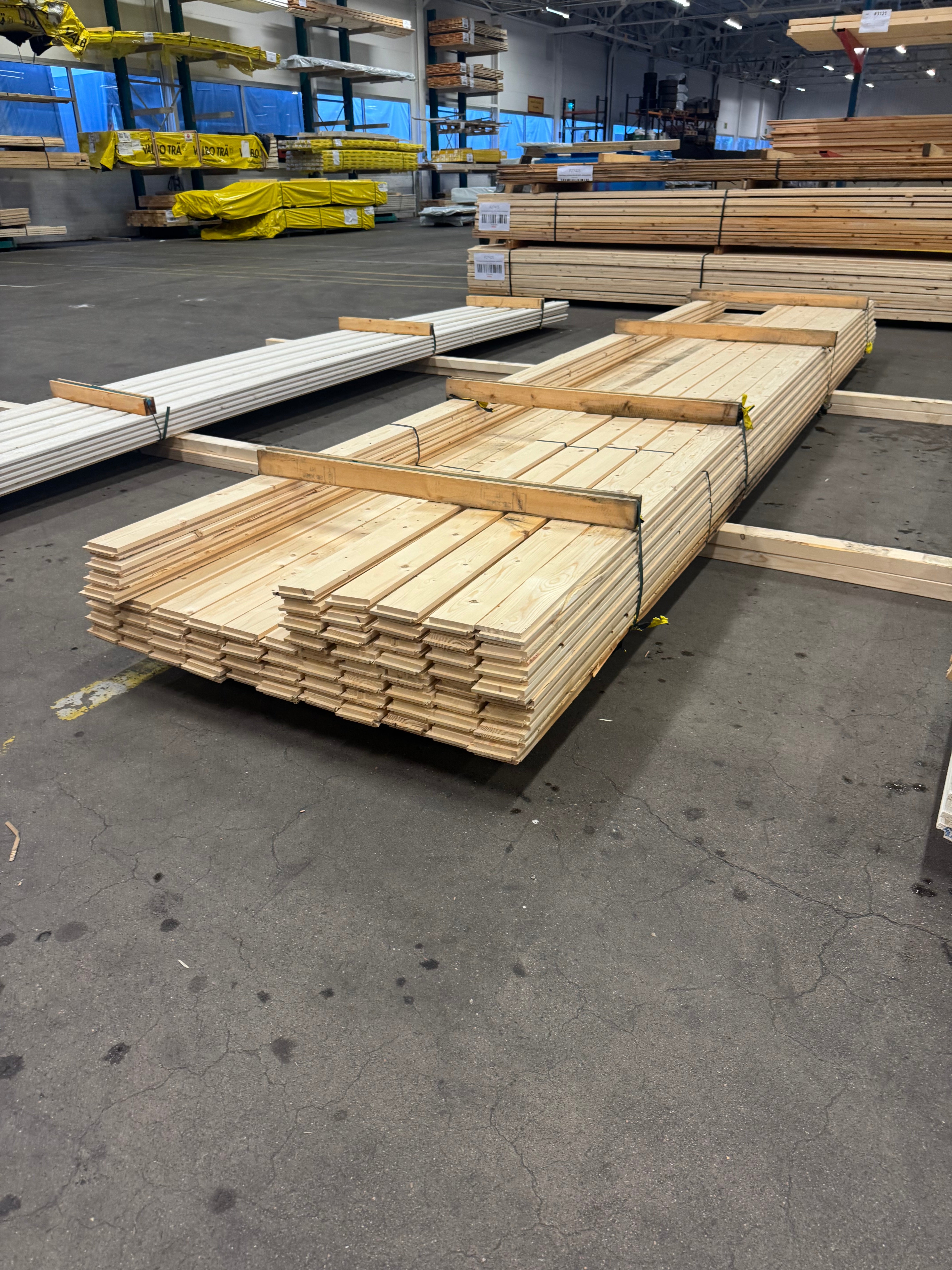 Paket Slätspont 28x95mm 68st 4.80m