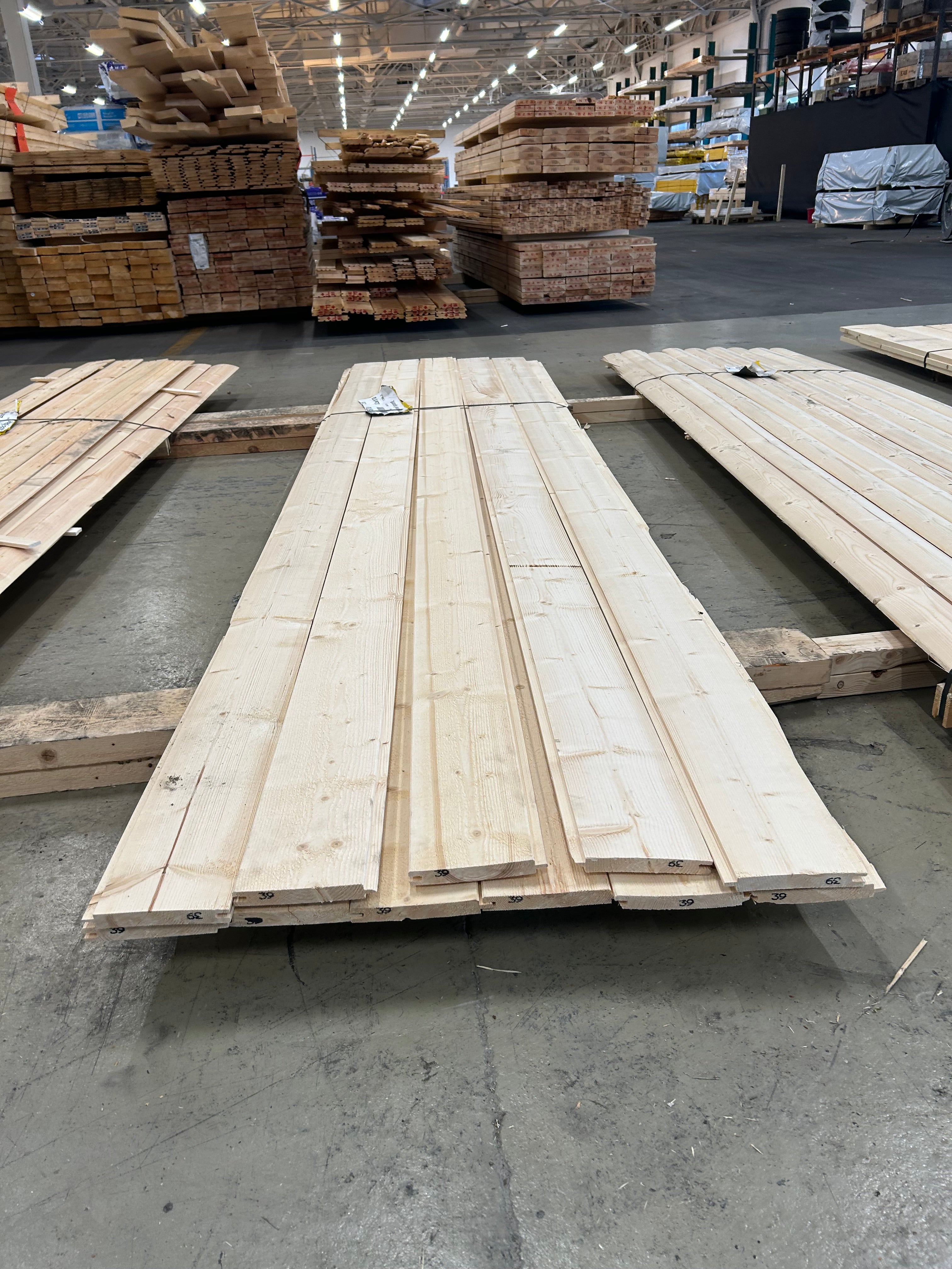 Paket Ytterpanel 22x170mm 11st 3.90m