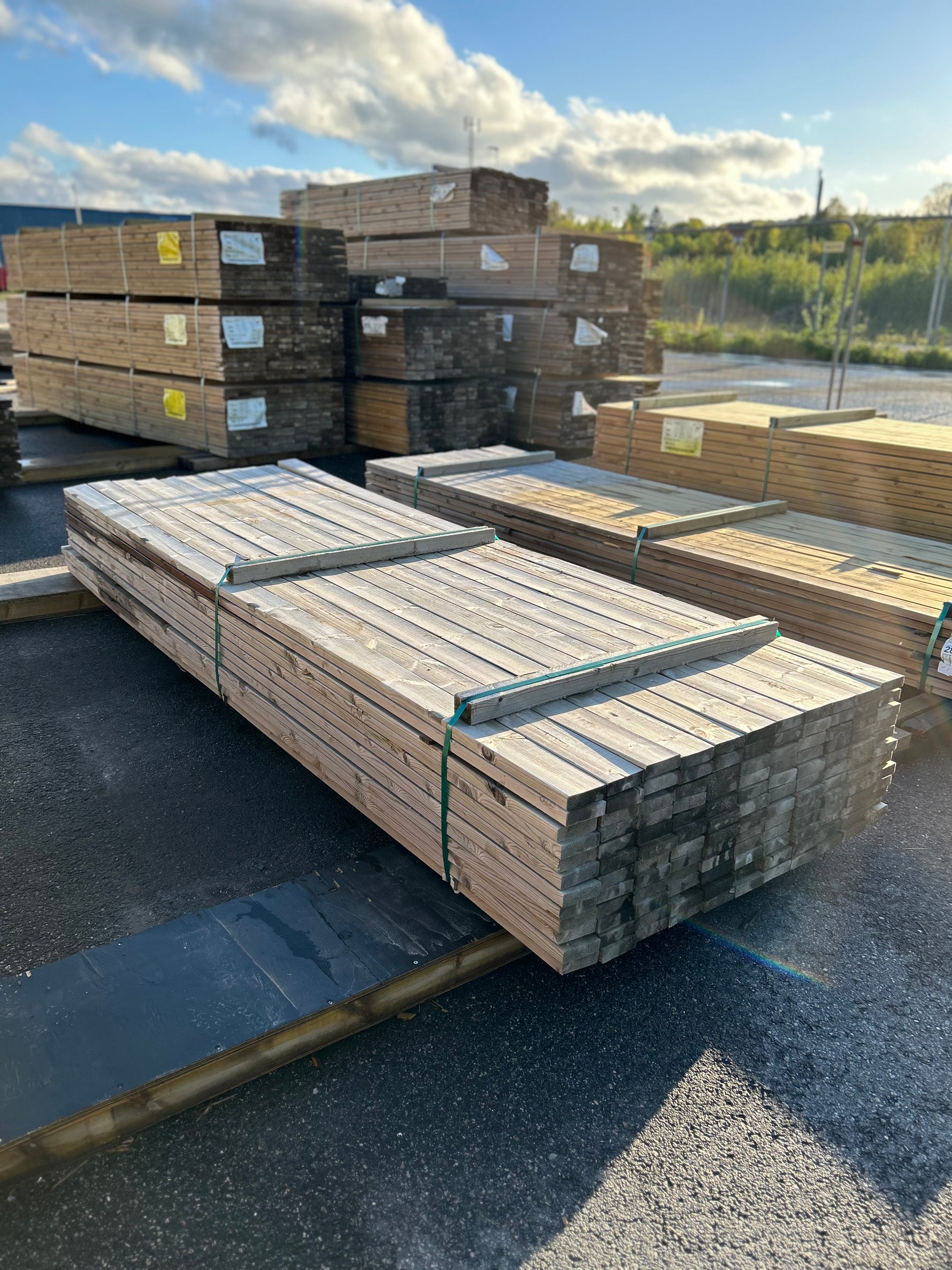 Paket Tryckimpregnerad Trall 28x95mm, 132st 3.30m