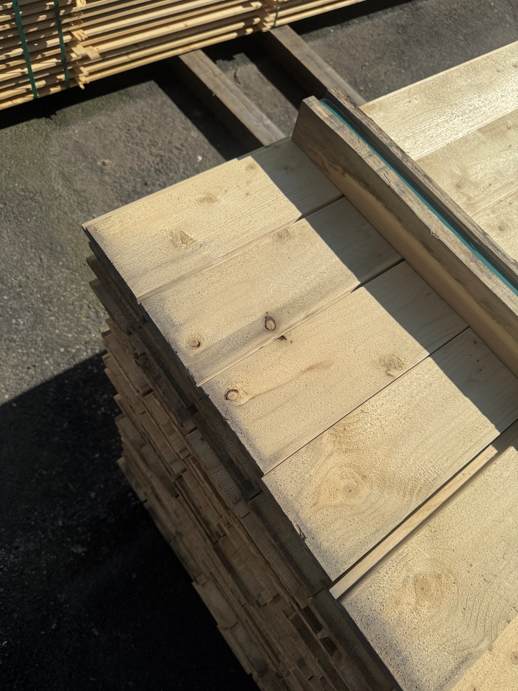 Paket Ytterpanel 22x120mm 4,80m 260st Obehandlad