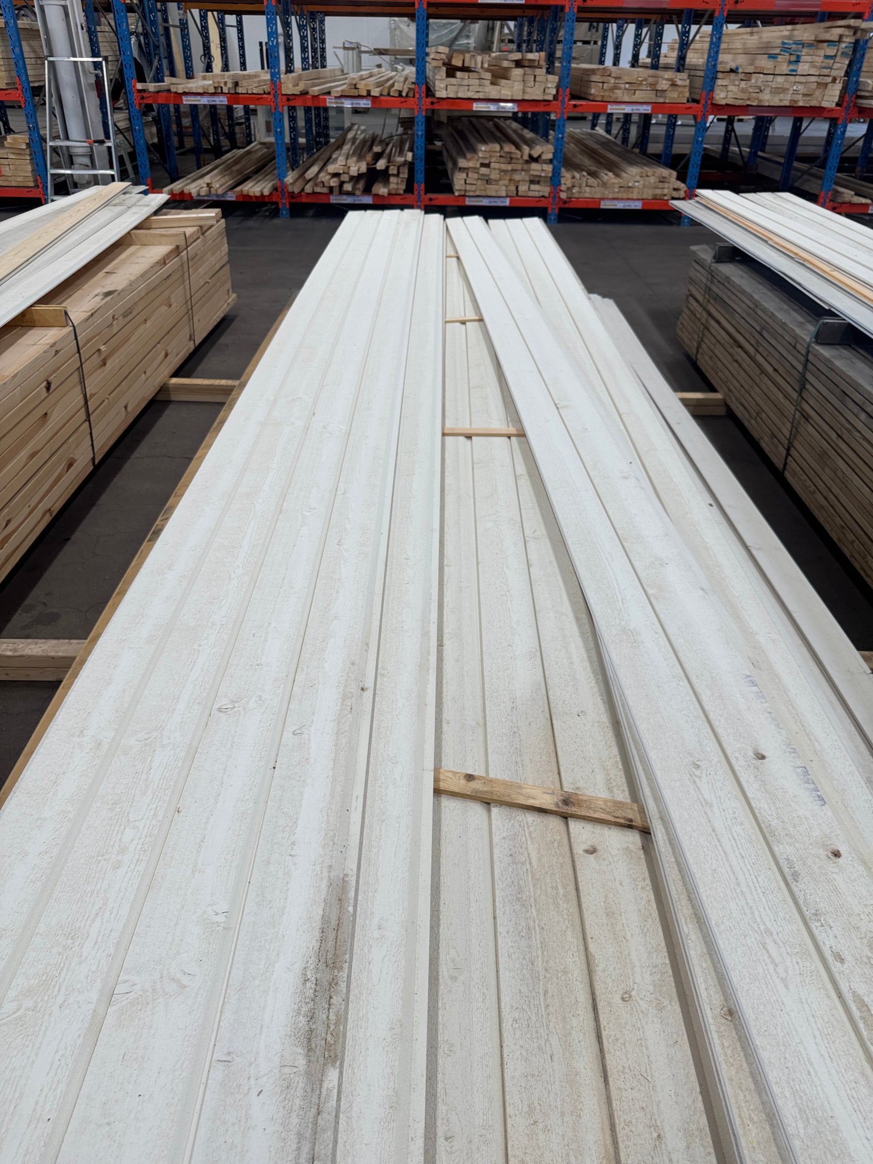 Paket Ytterpanel 22x120mm 5,385m – 220 st Vit