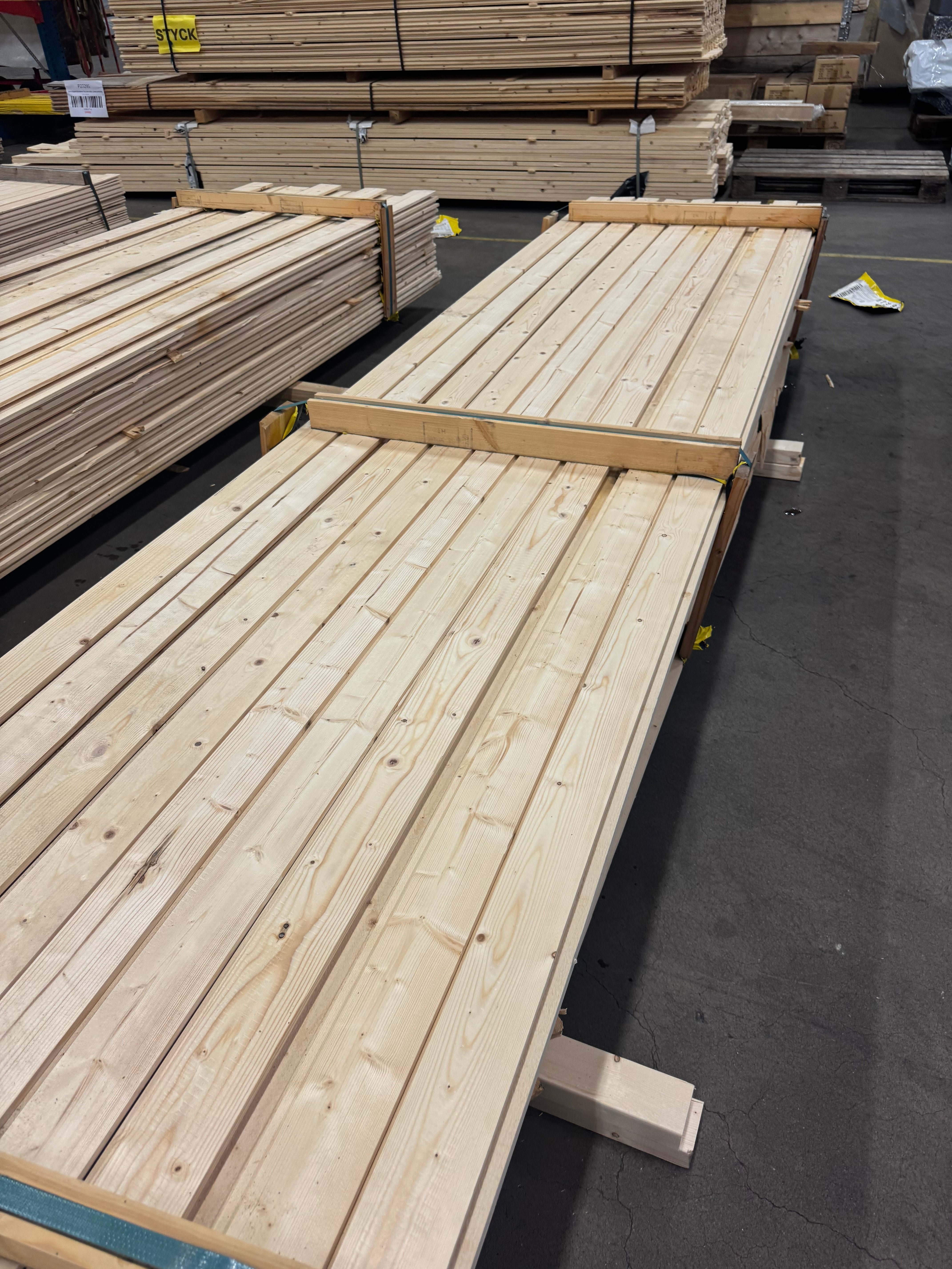 Paket Ytterpanel 22x95mm 198st 4.20m