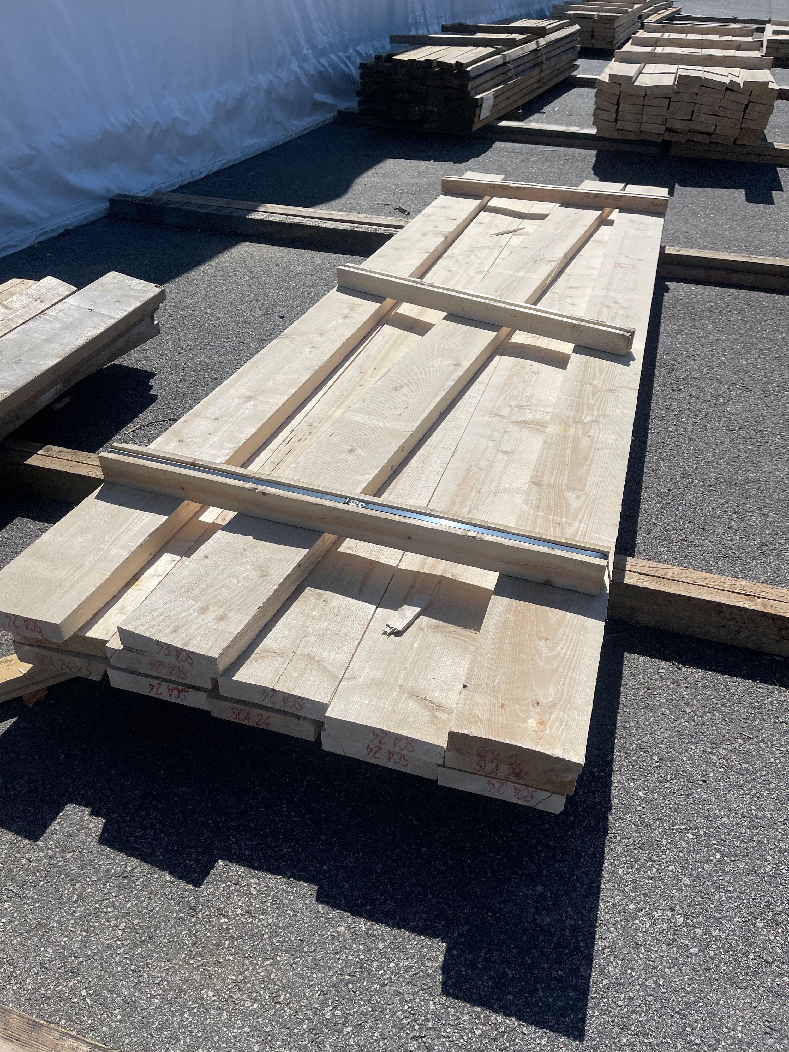 Paket Reglar Ohyvlade 47x200 mm – 4,20 m – 13 st