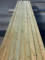 Paket Tryckimpregnerad Rillad Trall 28x120mm, 144st 5.10m- Väderbitet