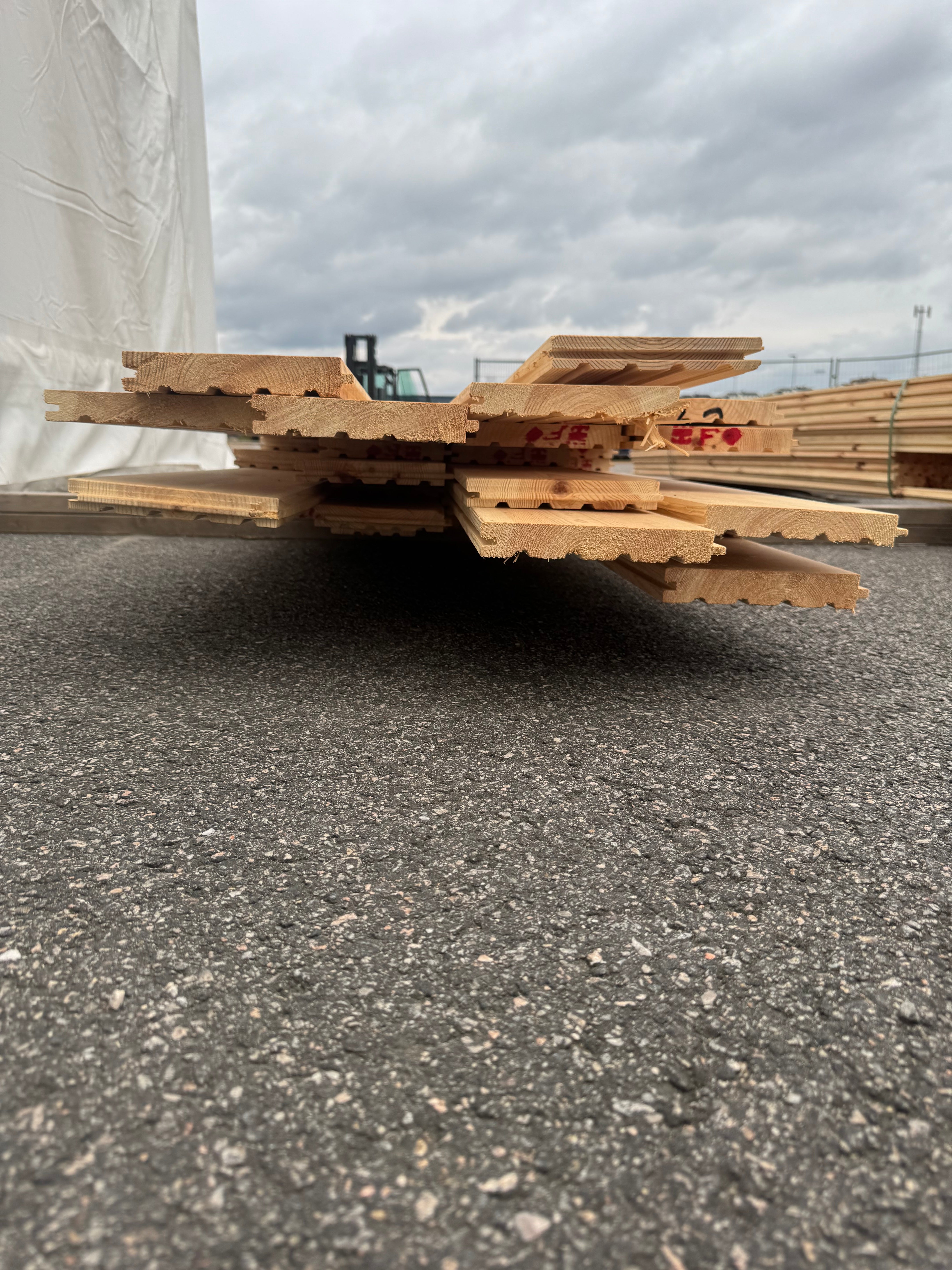 Paket Golv – Blandade Dimensioner (28 st / 2,38–4,50 m)