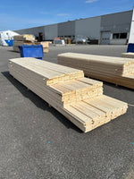 Parti Finsågade Brädor 22x145 mm – 3,60–4,80 m (Andra sortering)