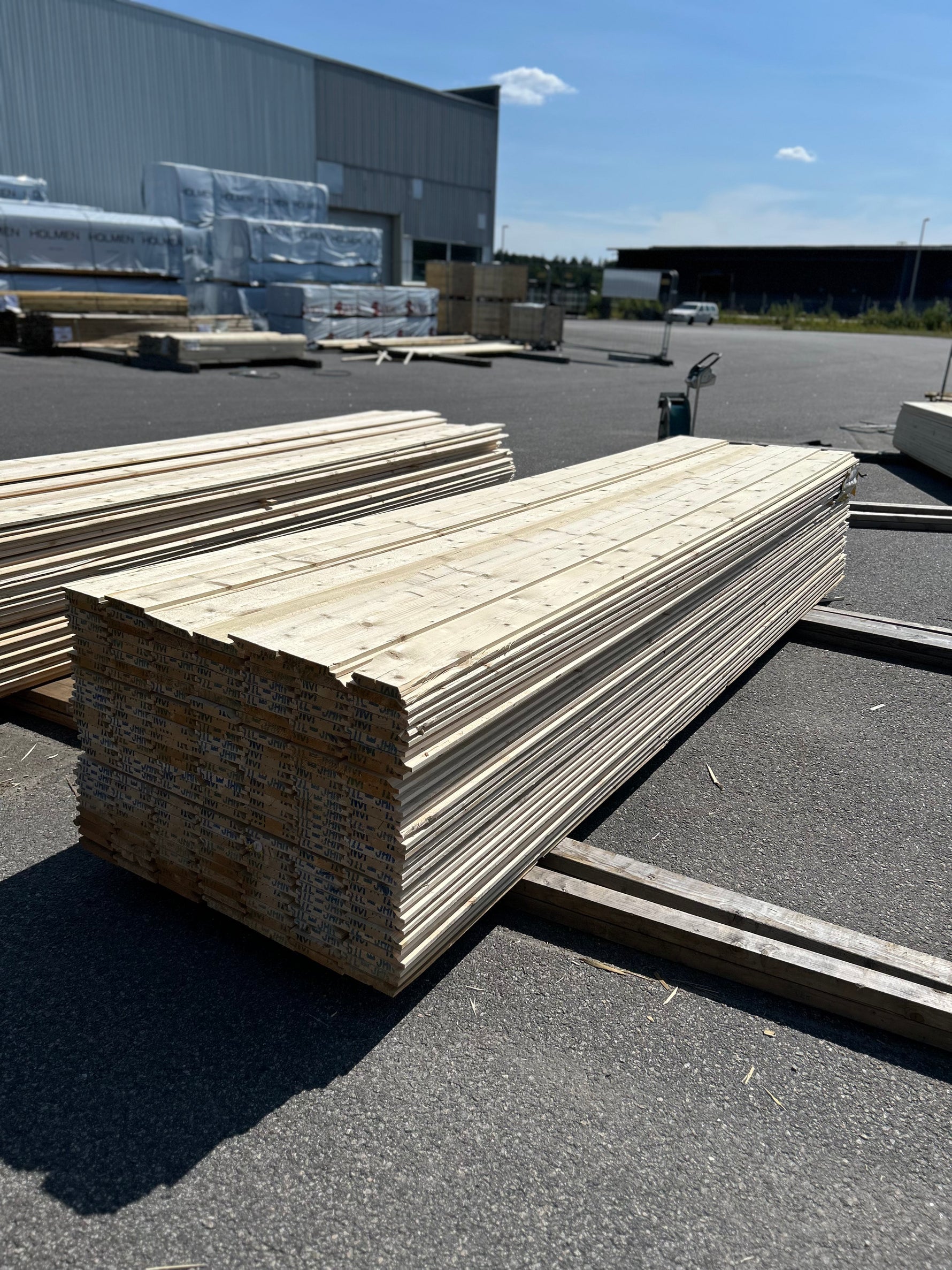 Paket Enkelfas Halvspont 22x145mm 3.90m 194st Obehandlad