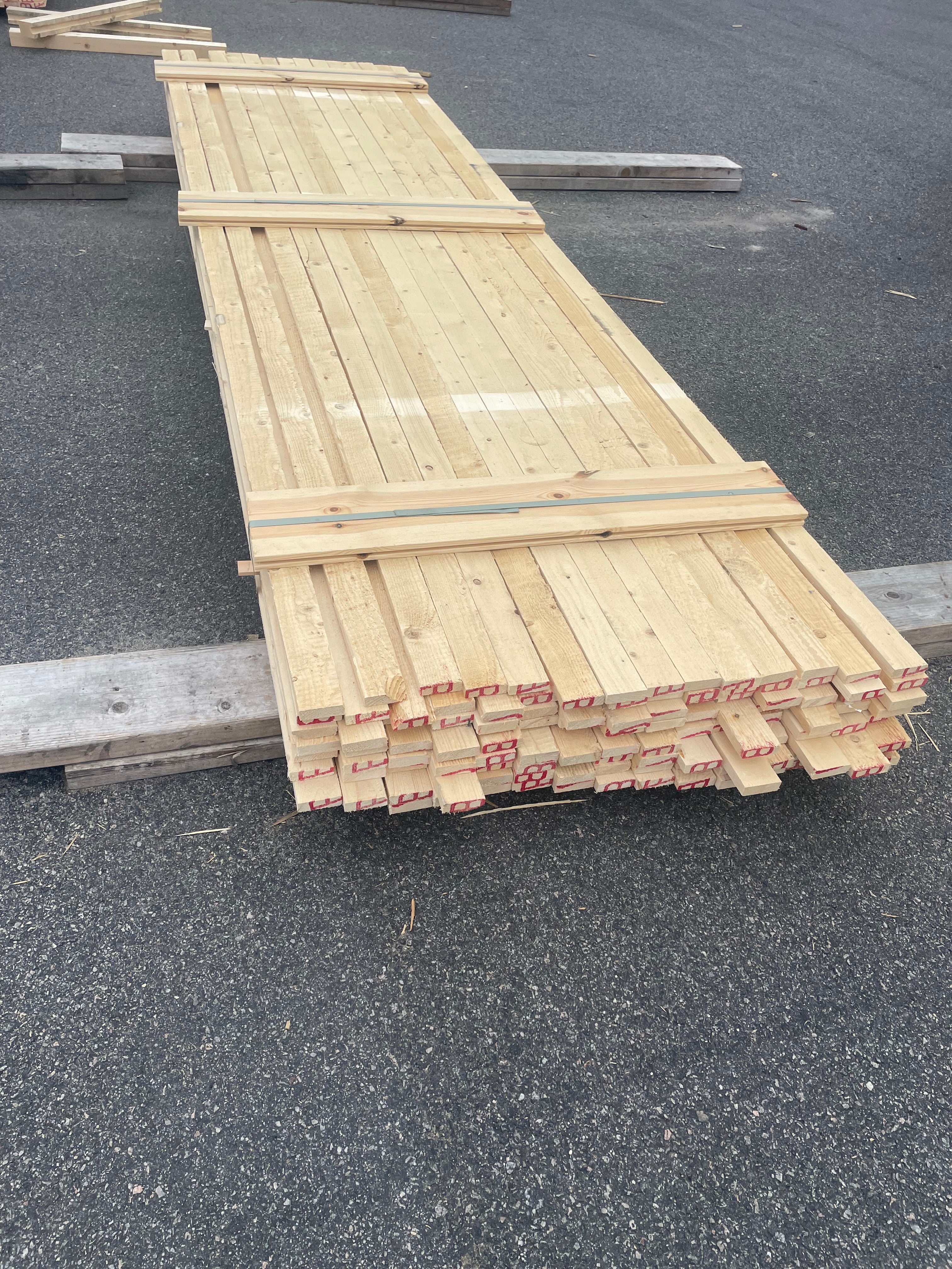 Paket med läkt 19x63