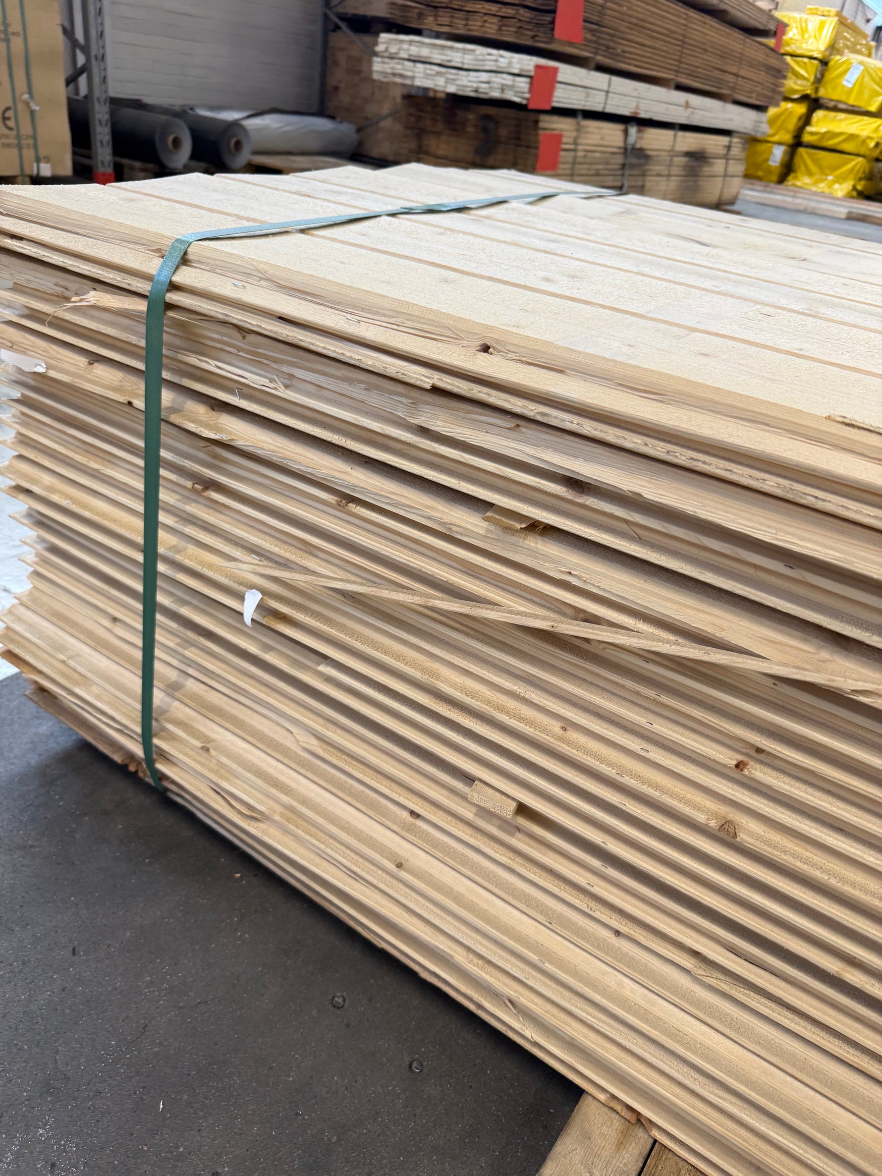 Paket Ytterpanel 22x145mm, 175st 3.60m- Obehandlad