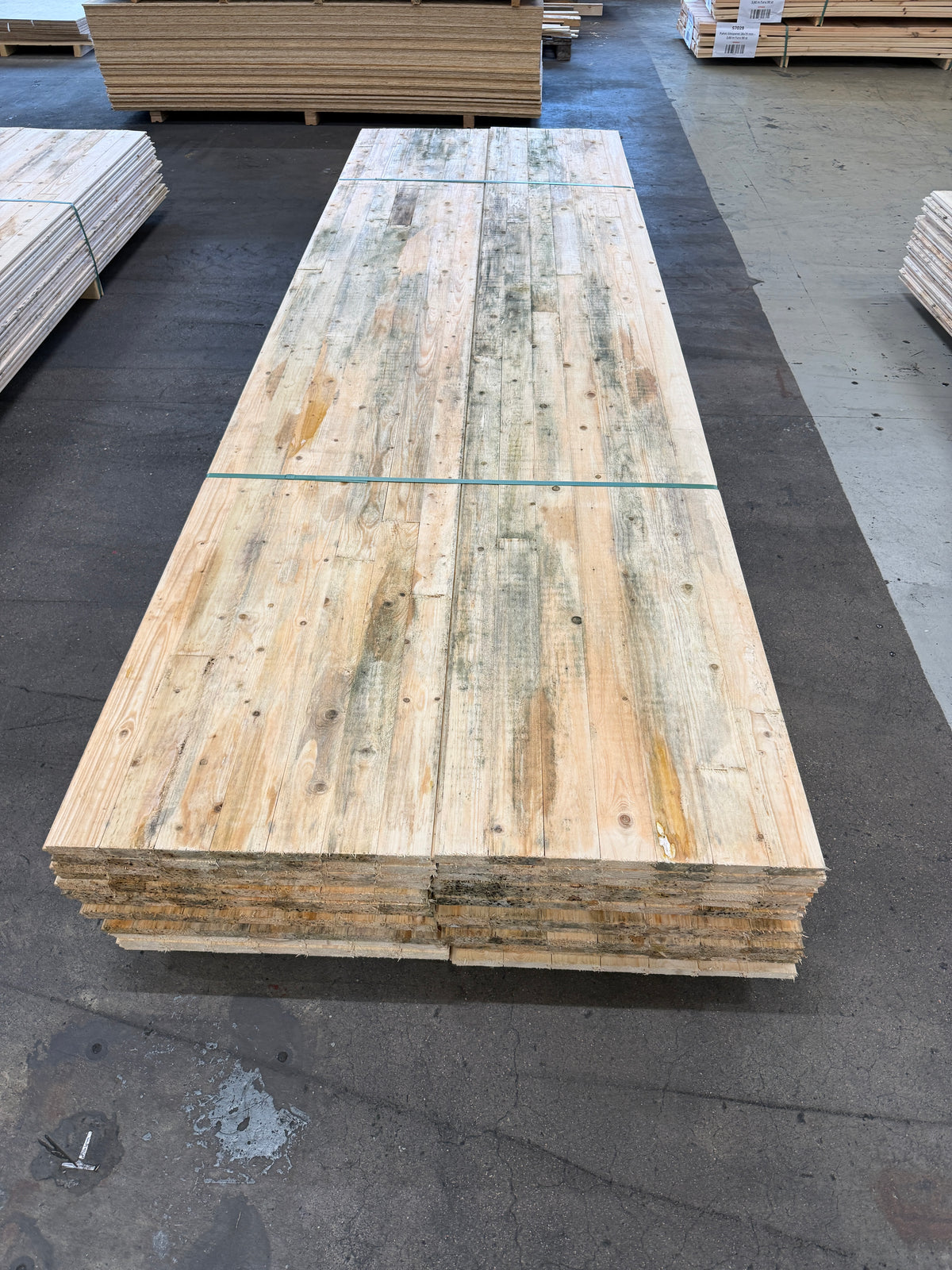 Paket Råspontluckor 20x540x3600mm 30st (Fuktskadat)