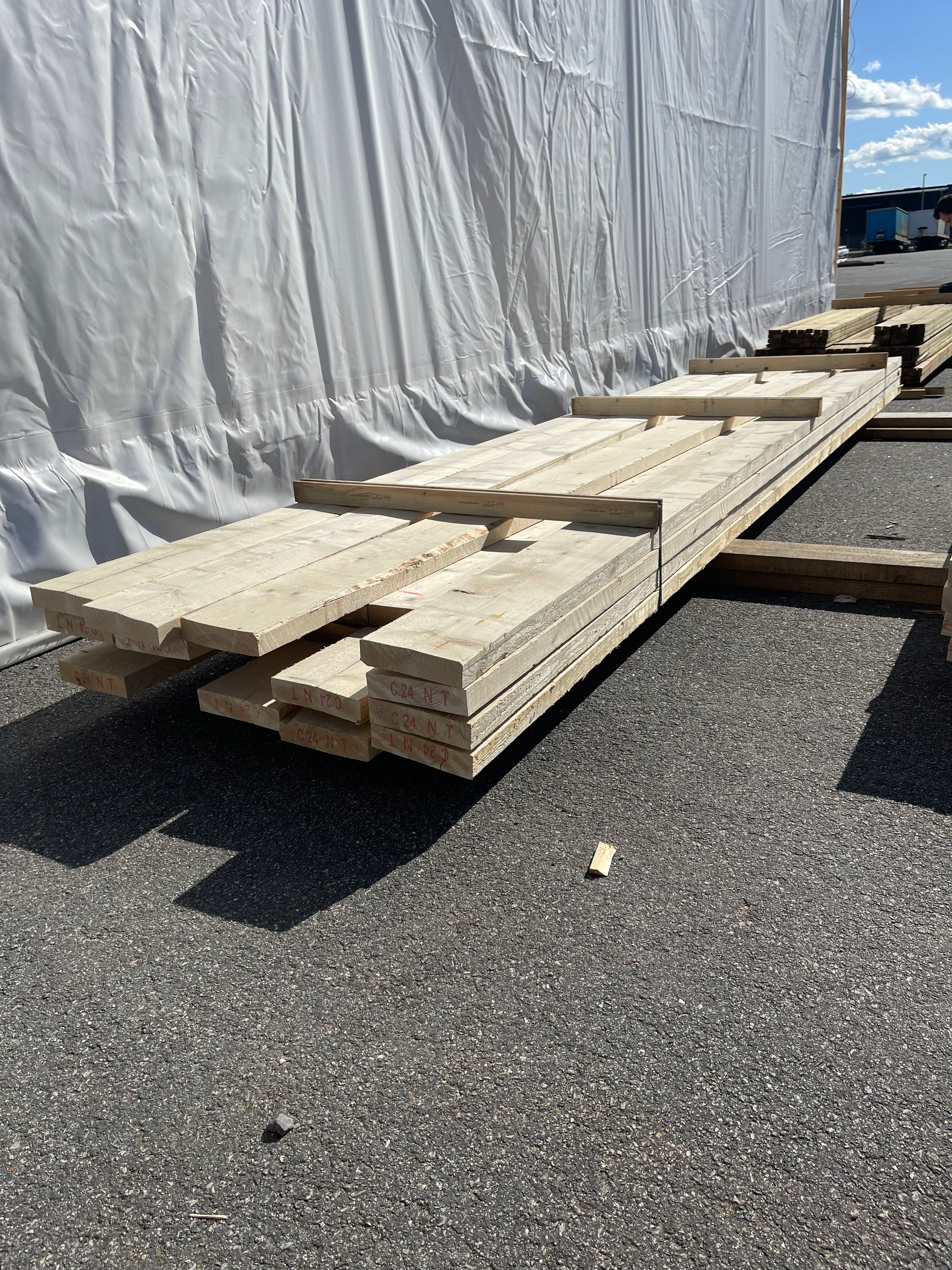 Paket Reglar Ohyvlade 47x200 mm – 4,80 m (13 st) + 4,50 m (6 st)