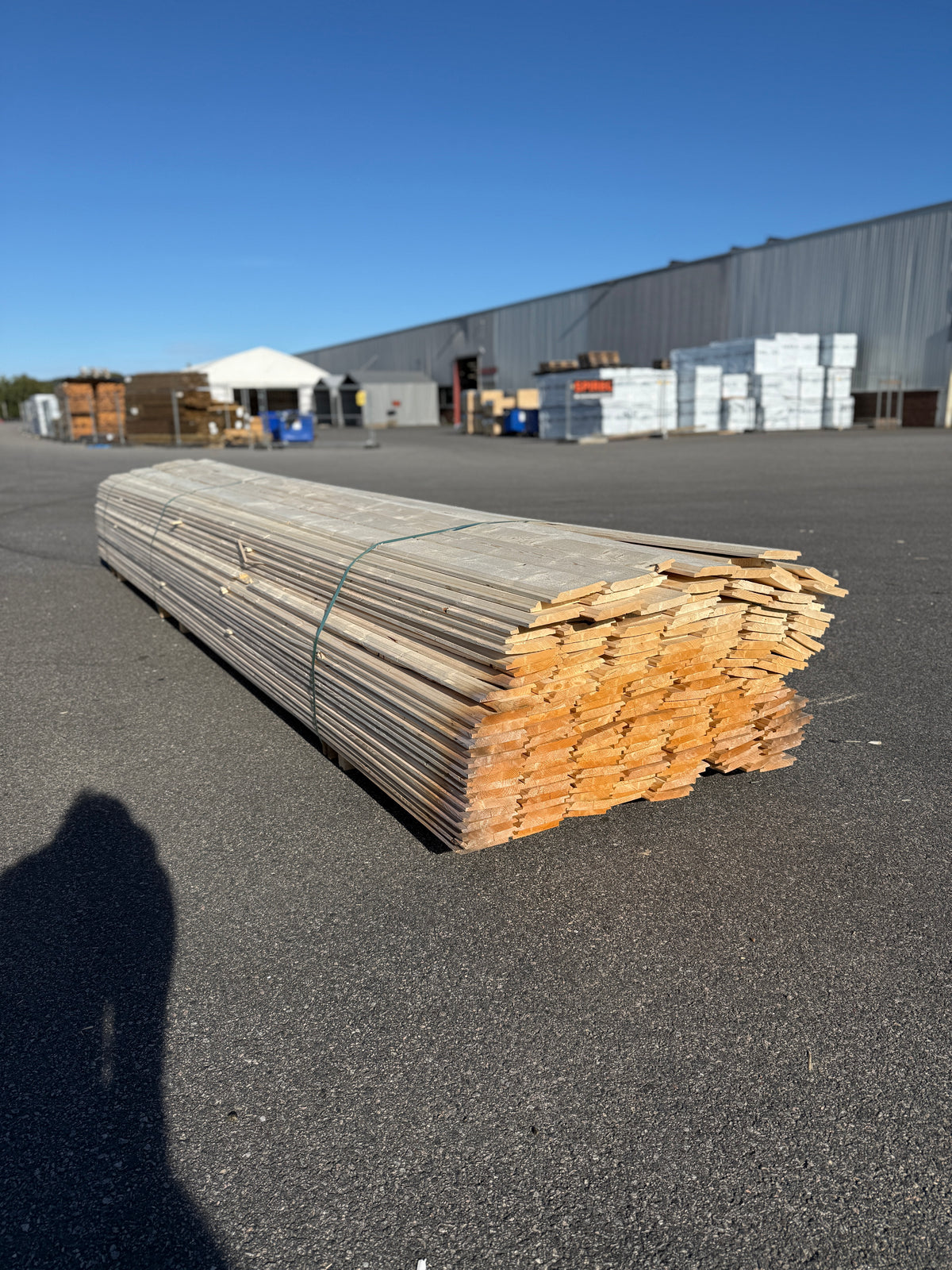 Paket Dubbelfasspont 22x145mm 5,40m 182st Obehandlade