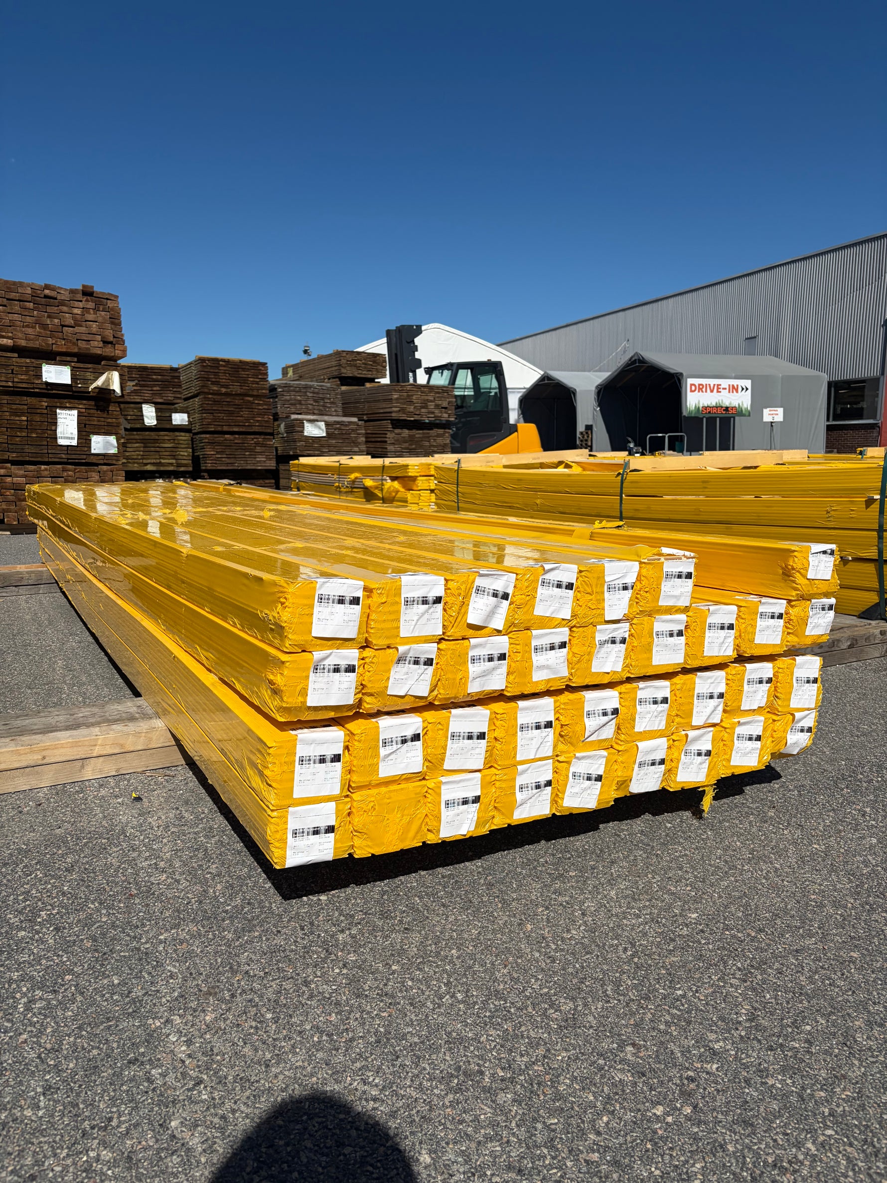 Parti Spårpanel 12x120mm Furu, 133kvm 4.13–4.78m (Sekunda)