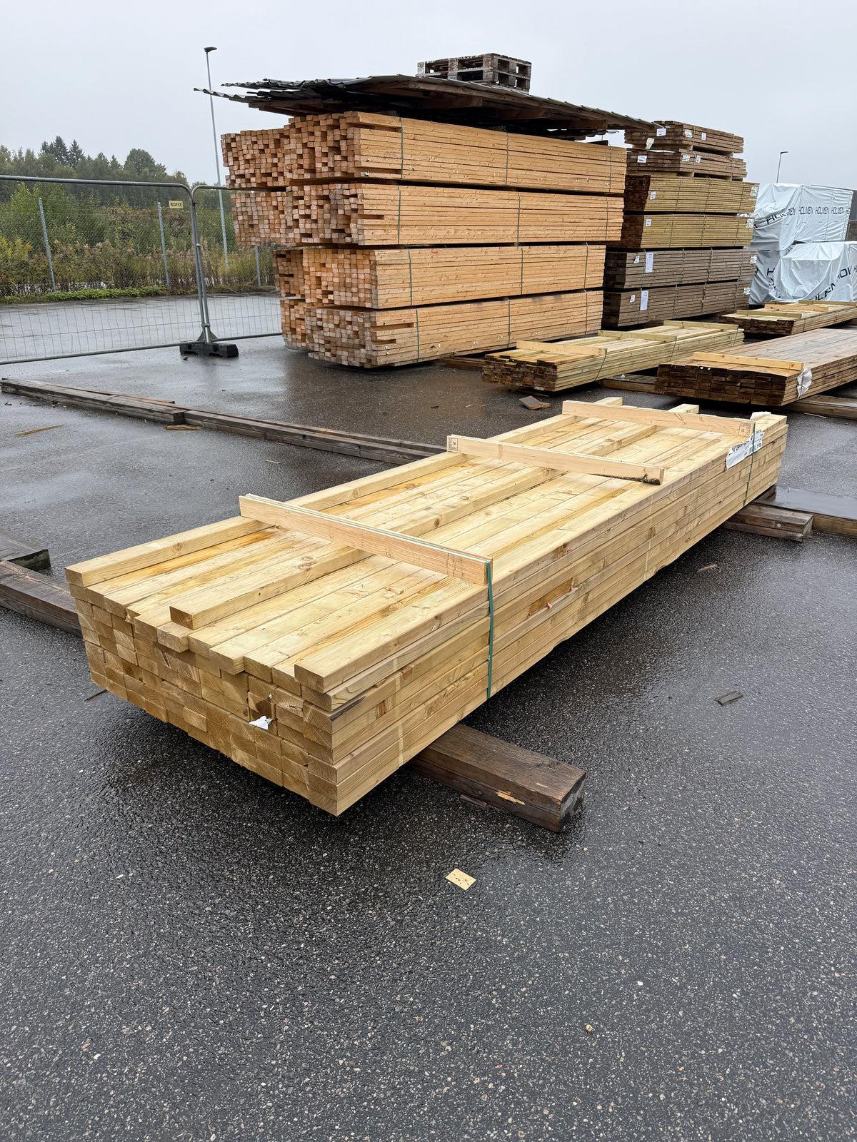 Paket Tryckimpregnerade Reglar 45x95mm 3,60m- 80st