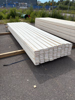 Paket Ytterpanel Enkelfas Halvspont 22x120mm, 134st 3.60m Mellanstruken&nbsp;