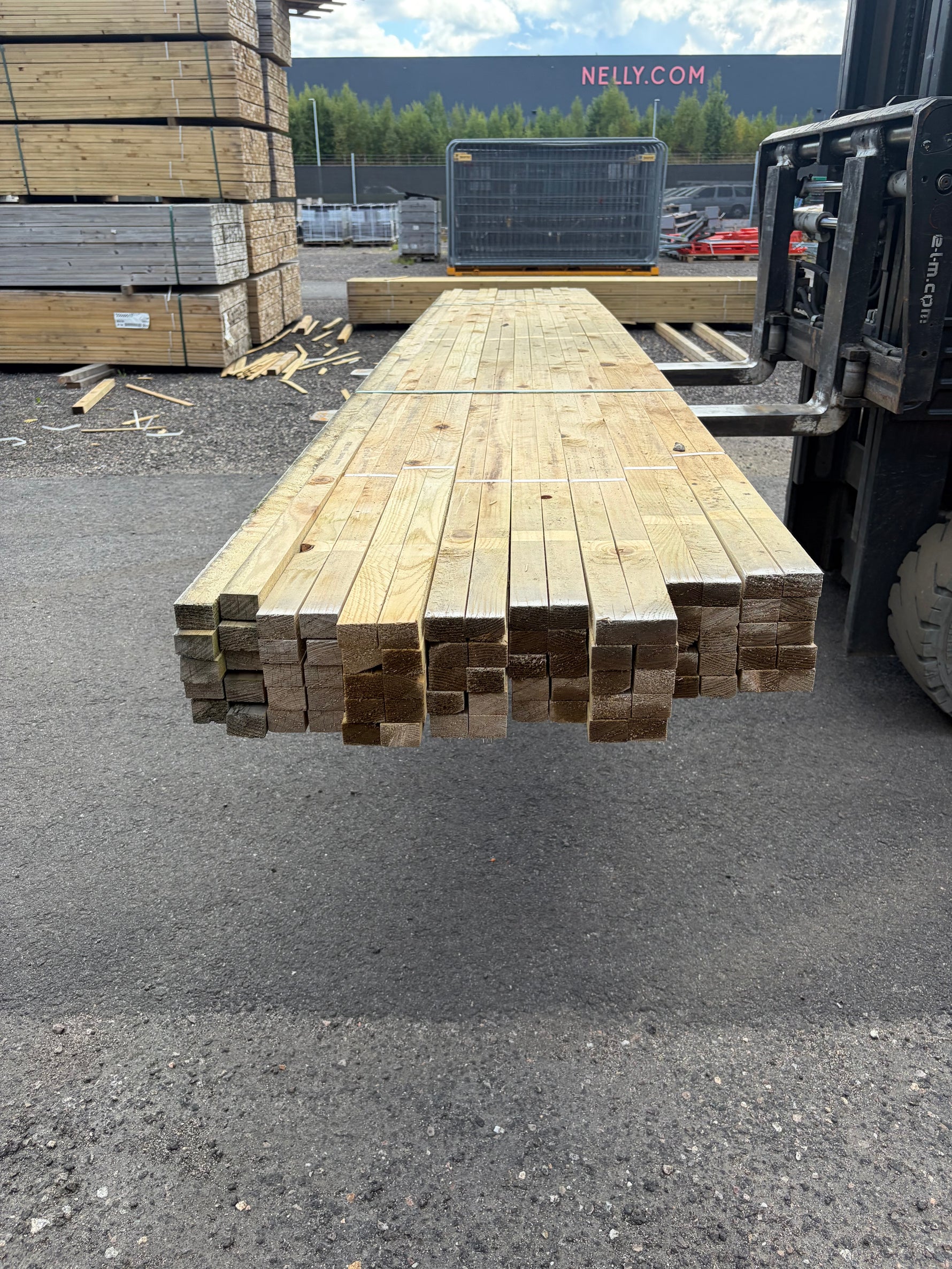 Paket Tryckimpregnerad Läkt 25x36mm, 3,6 m - 80 st