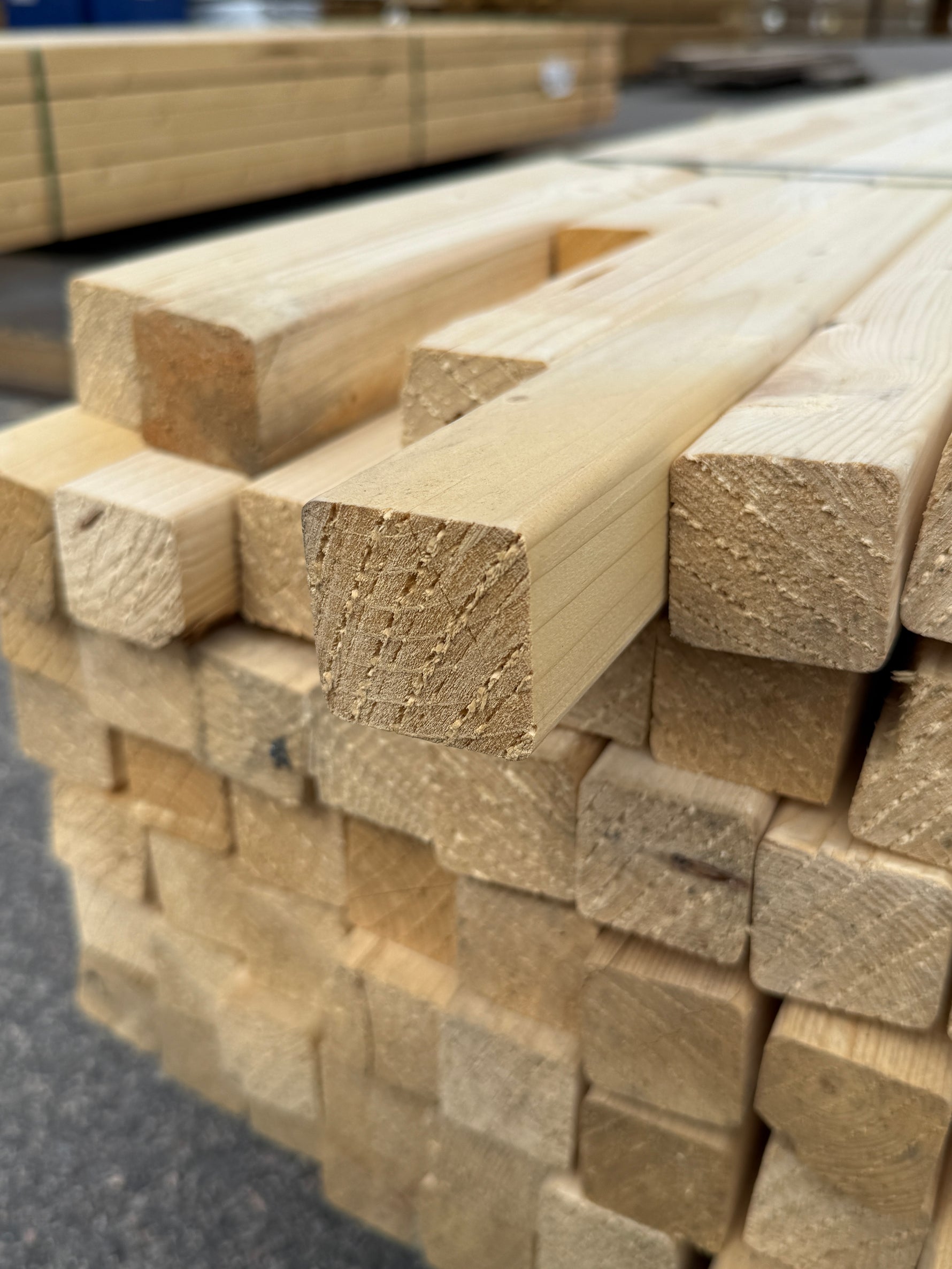 Paket Reglar 45x45 mm – 112 st (5,40 m, Gran)